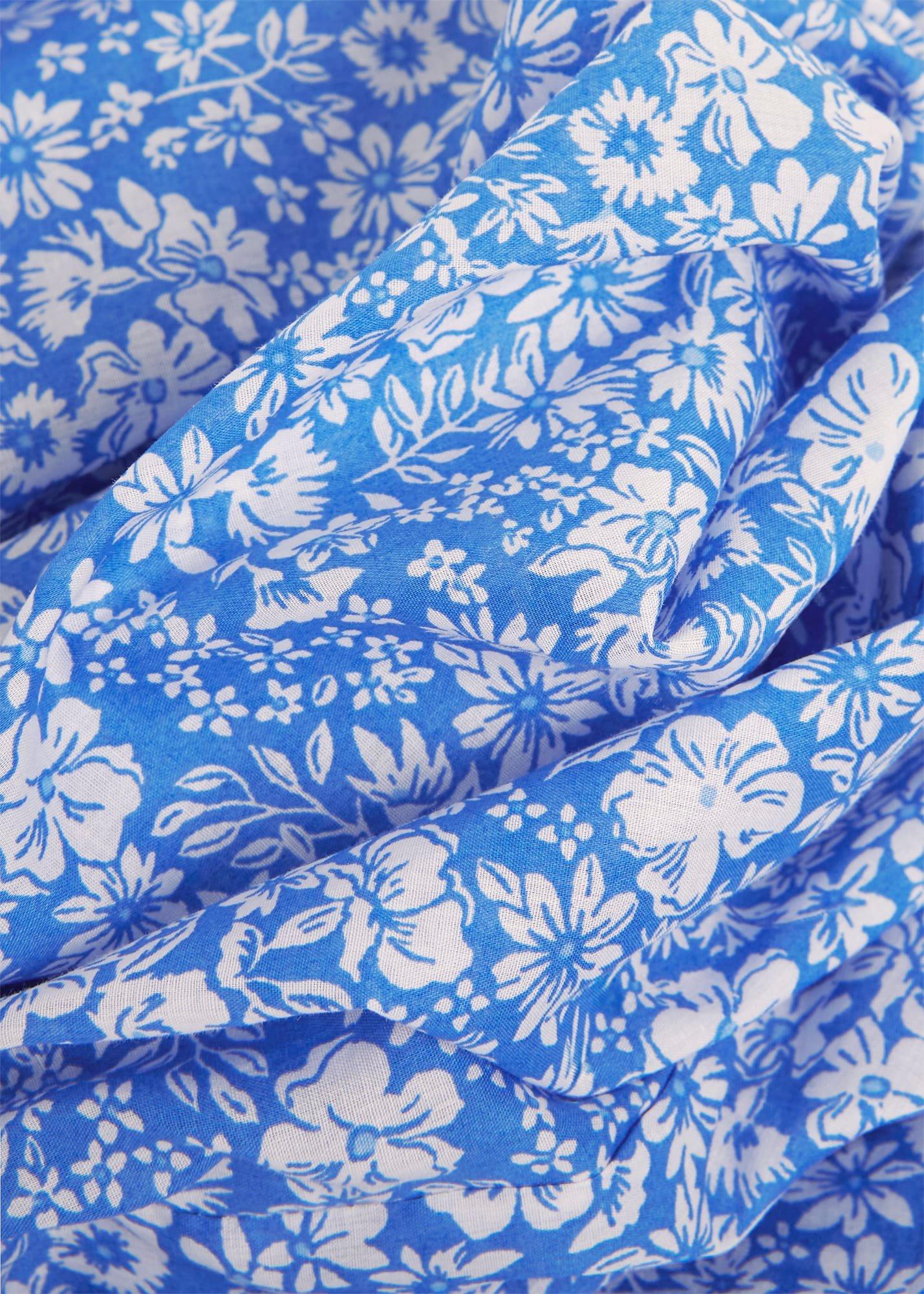 Alden Blouse, Blue Ivory, hi-res