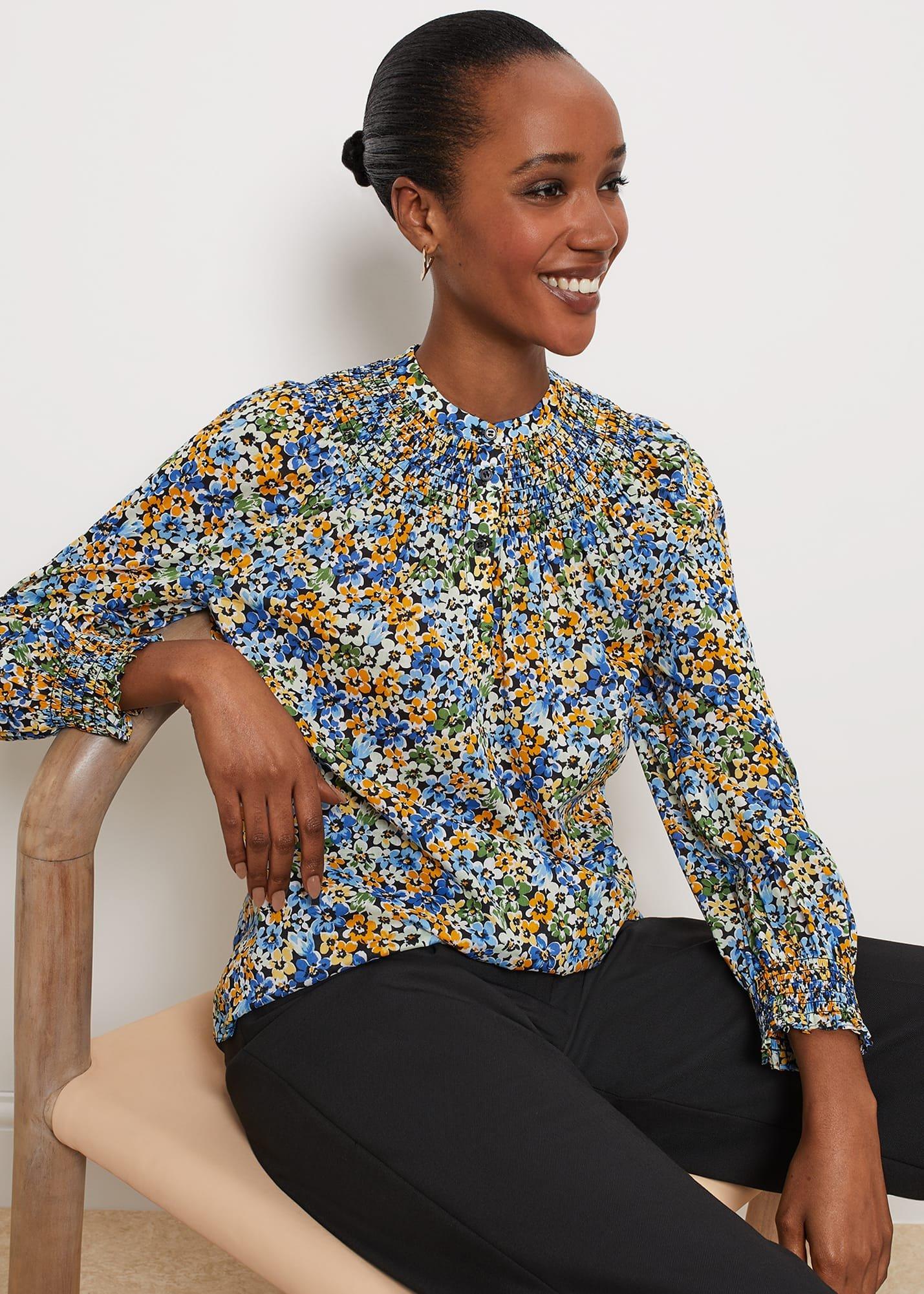 Fiennes Blouse, Multi, hi-res