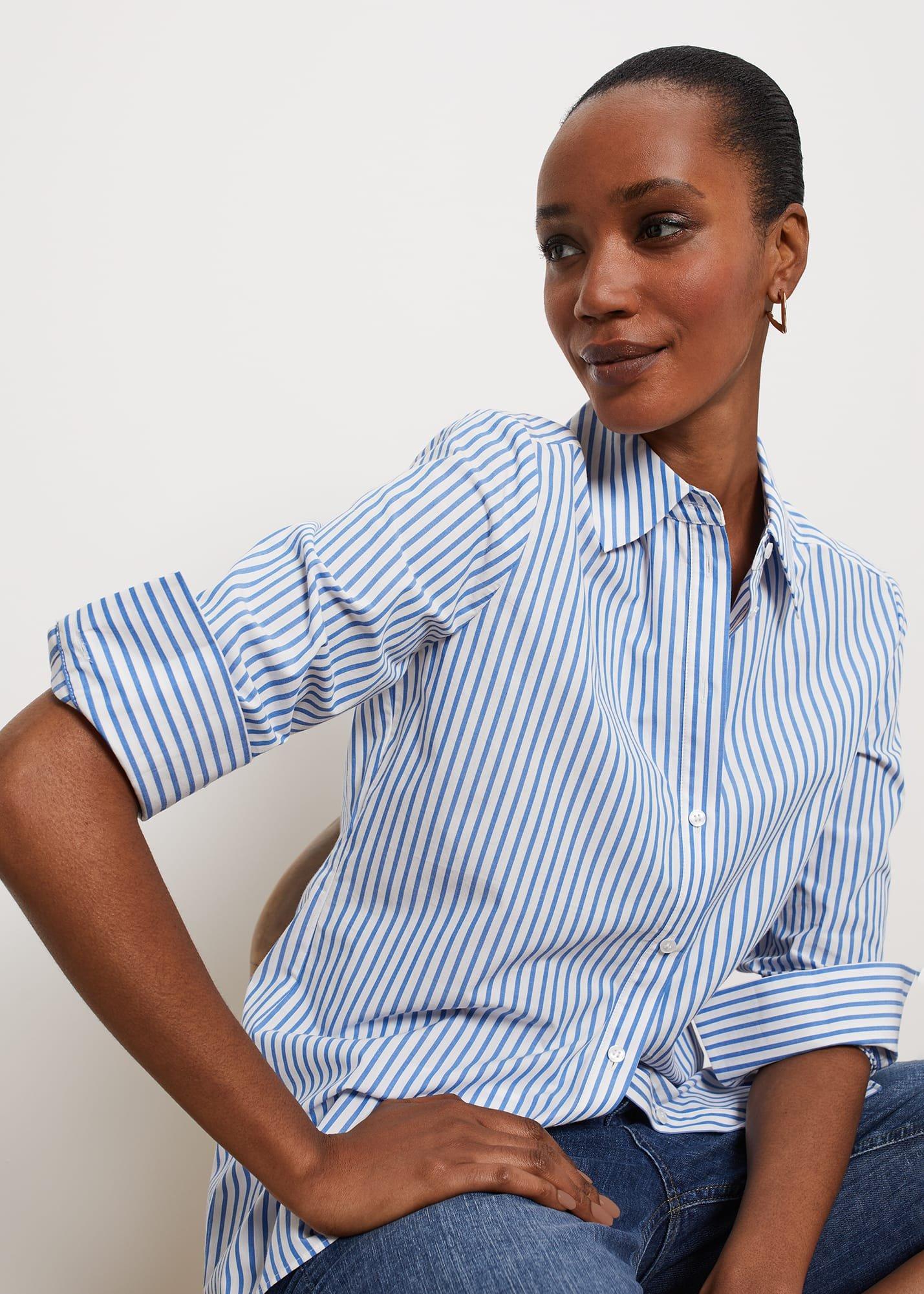 Wentworth Shirt, Blue White, hi-res