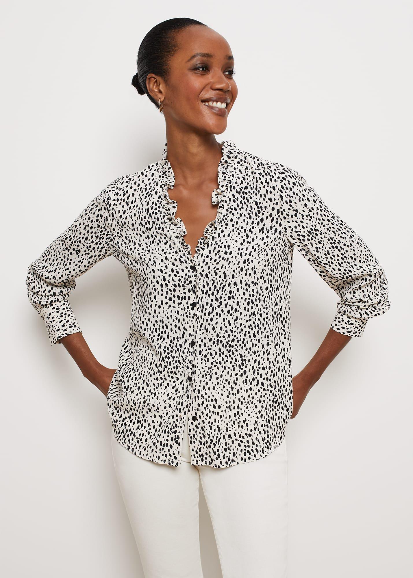 Fitzroy Shirt, Cream Multi, hi-res