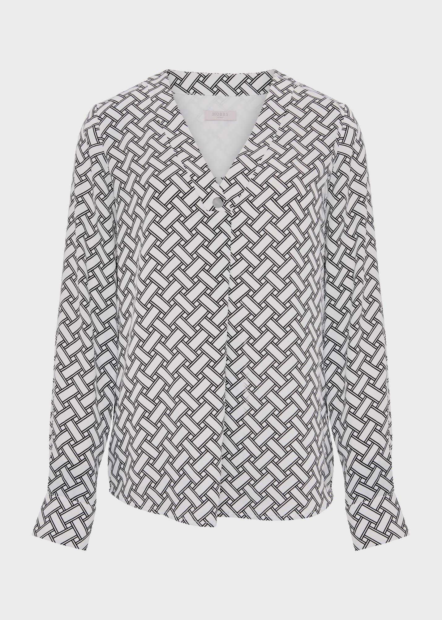 Nelle Top, Ivory Black, hi-res