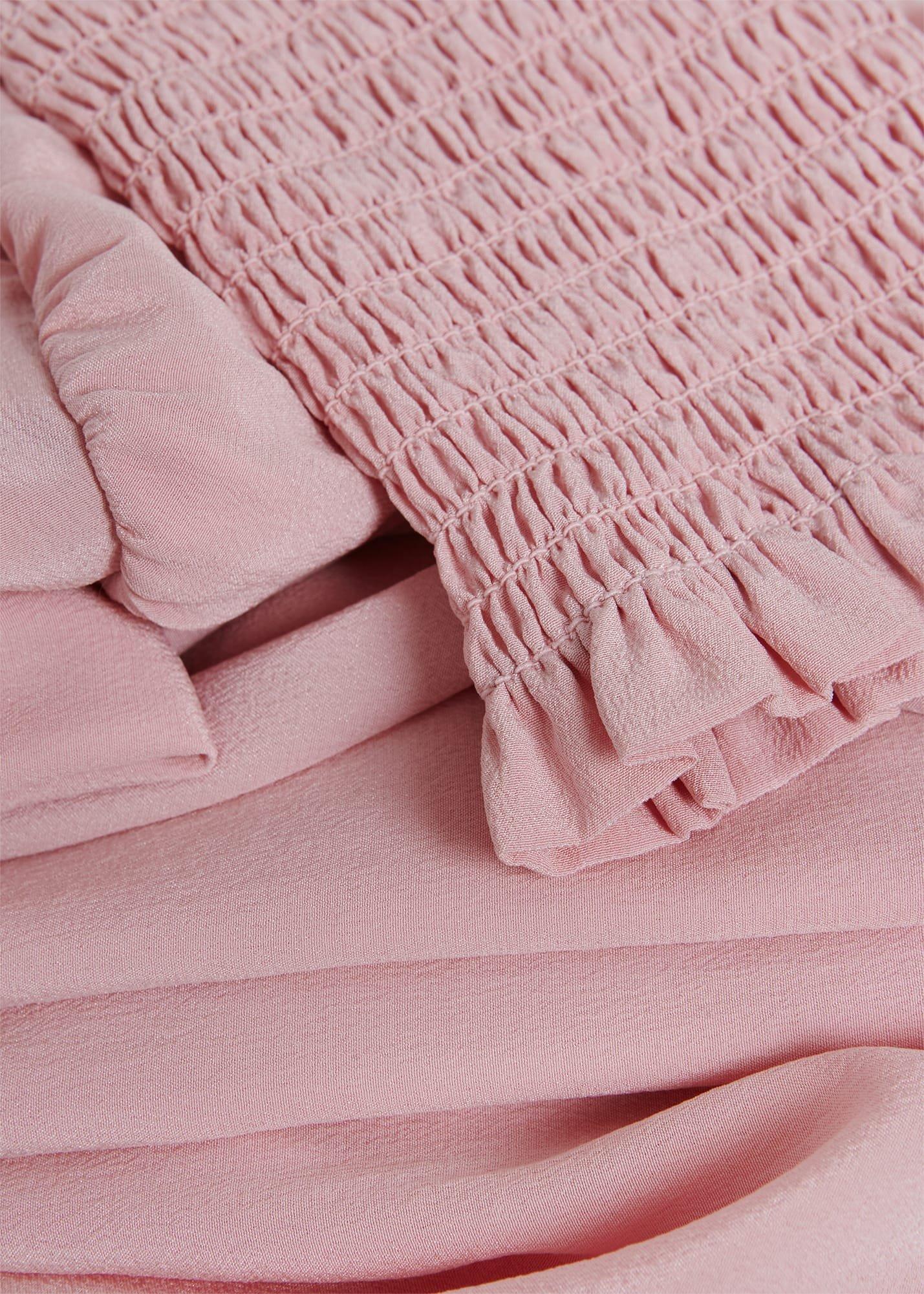 Thea Silk Blouse, Ballerina Pink, hi-res