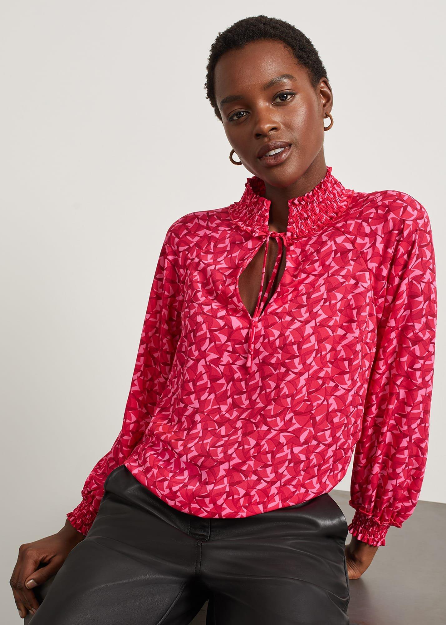 Kennedy Print Blouse