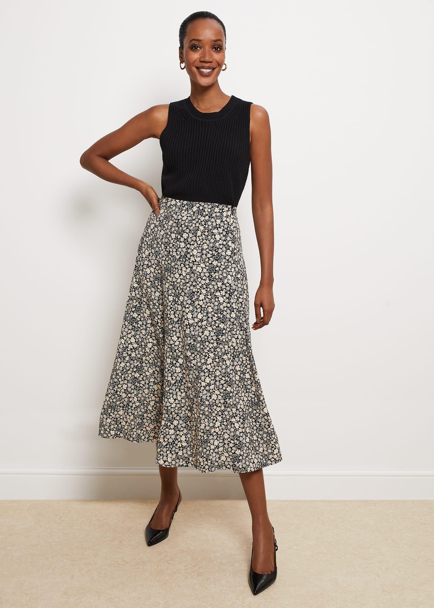 Conway Skirt, Black Multi, hi-res