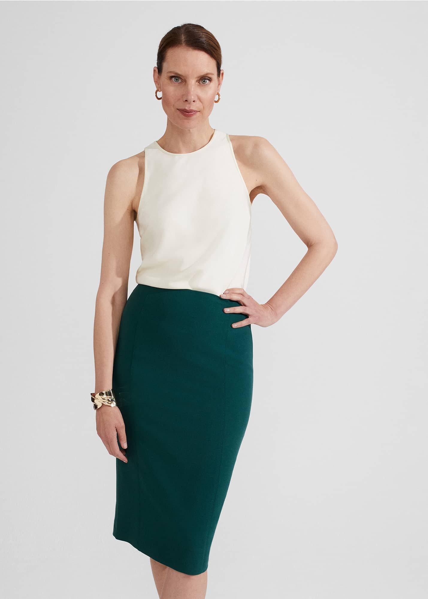 Scarlett Skirt, Green, hi-res