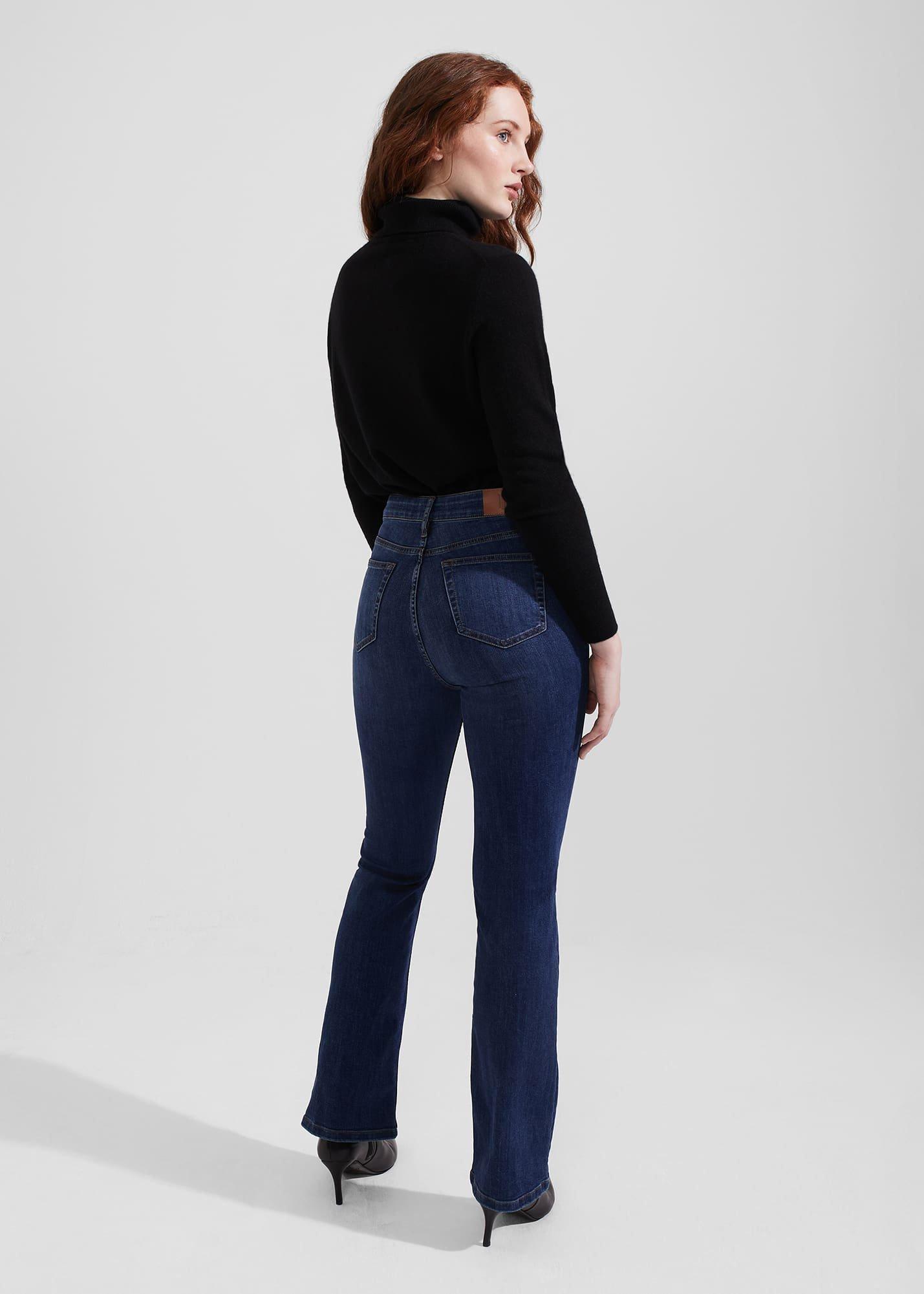 Niomi Bootcut Jeans , Mid Wash, hi-res