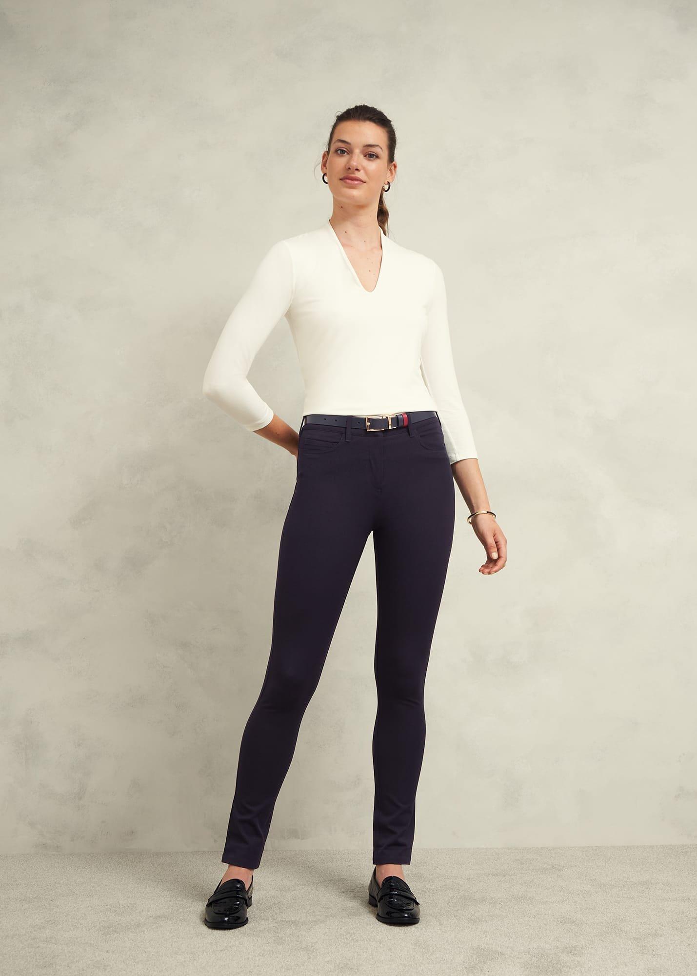 Amanda Skinny Jeans, True Navy, hi-res