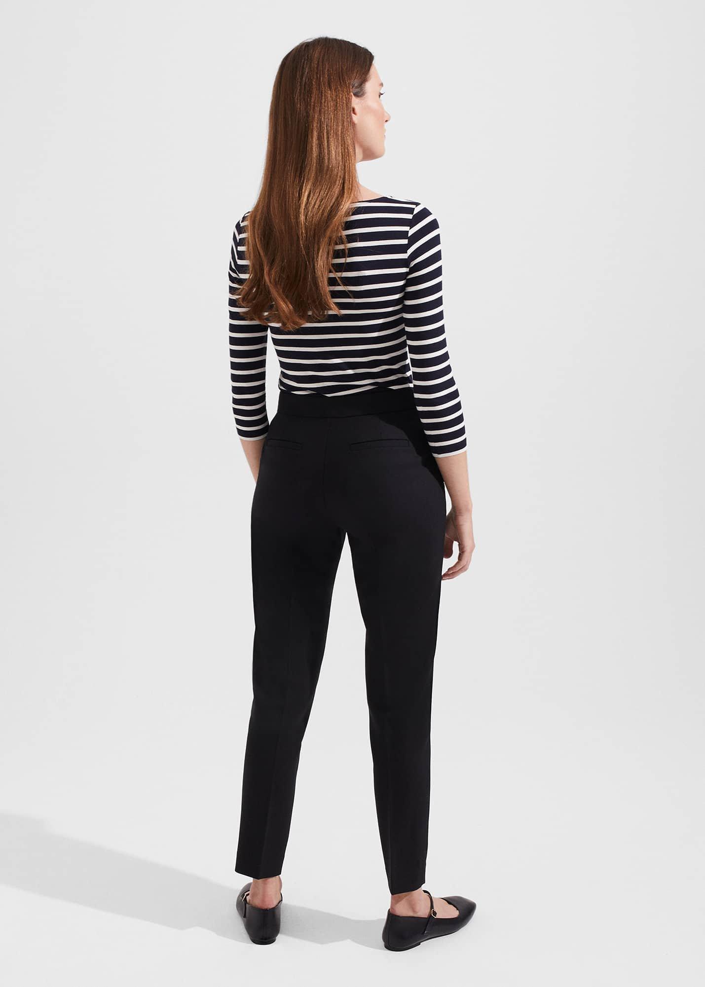 Petite Gael Trousers, Black, hi-res