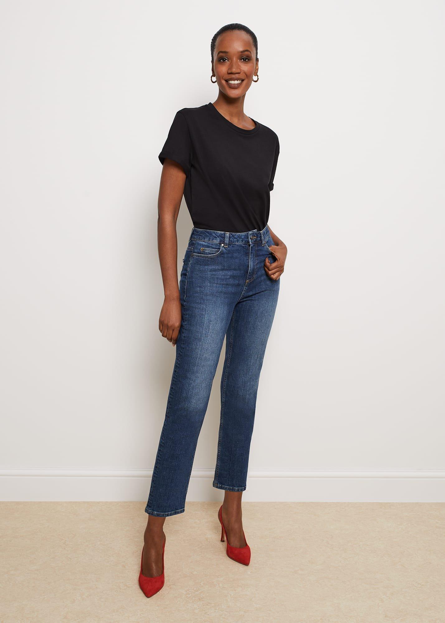 Iva Crop Jeans, Mid Wash, hi-res