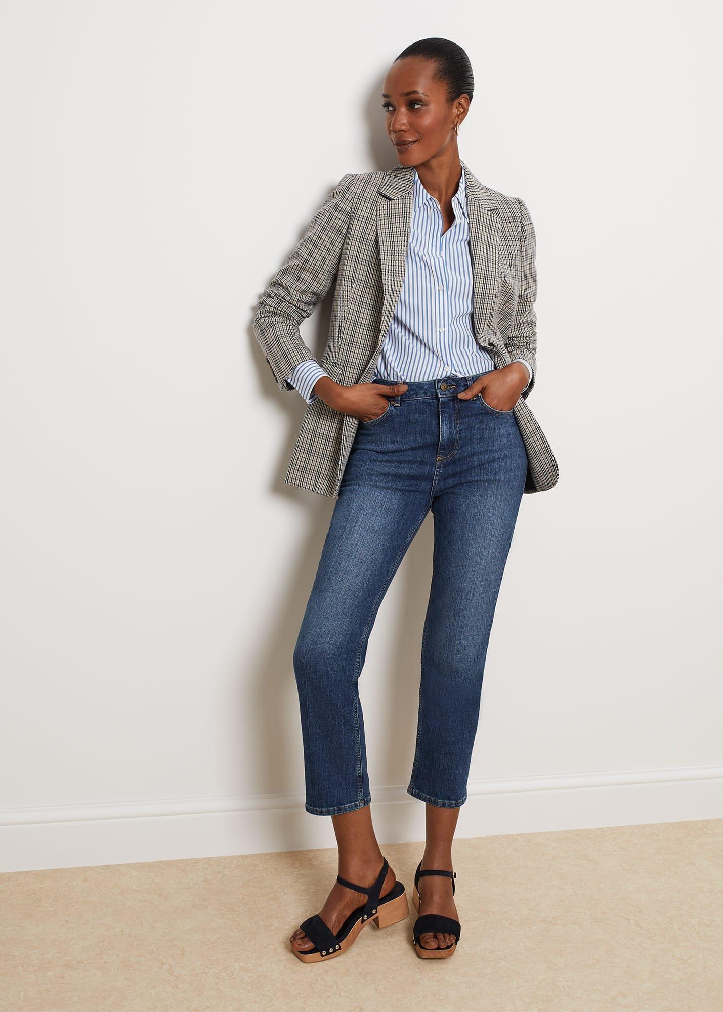 Iva Crop Jeans, Mid Wash, hi-res