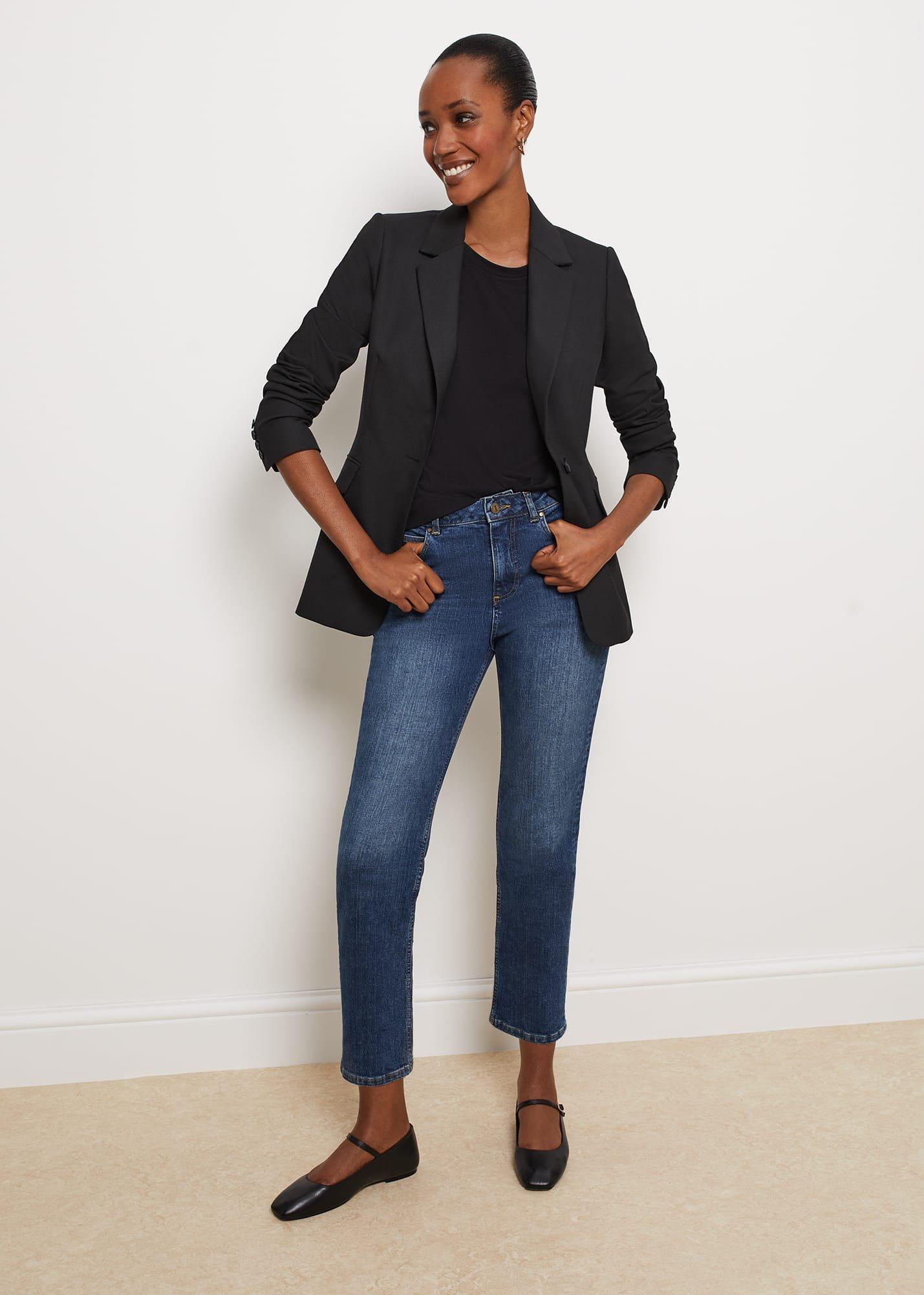 Iva Crop Jeans, Mid Wash, hi-res