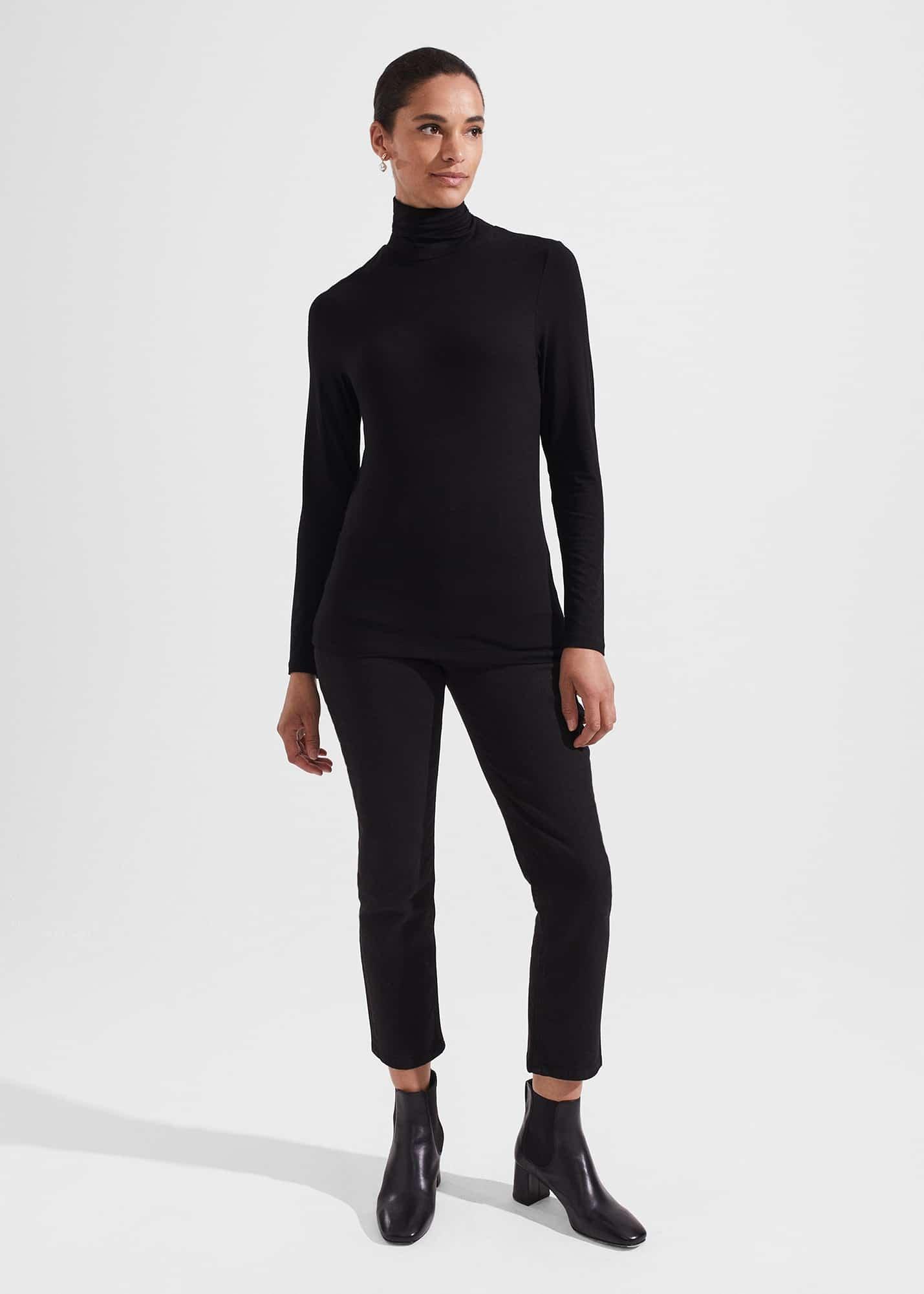 Iva Crop Jeans, Black, hi-res