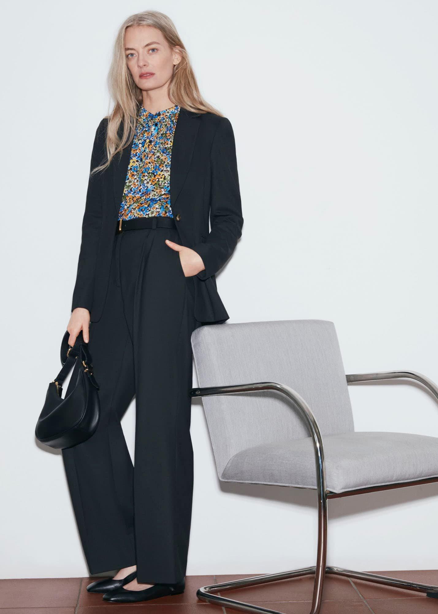 Fletcher Trouser, Black, hi-res