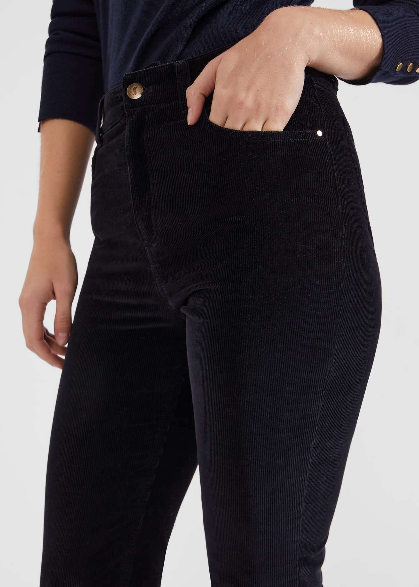 Remy Cord Jeans, Navy, hi-res
