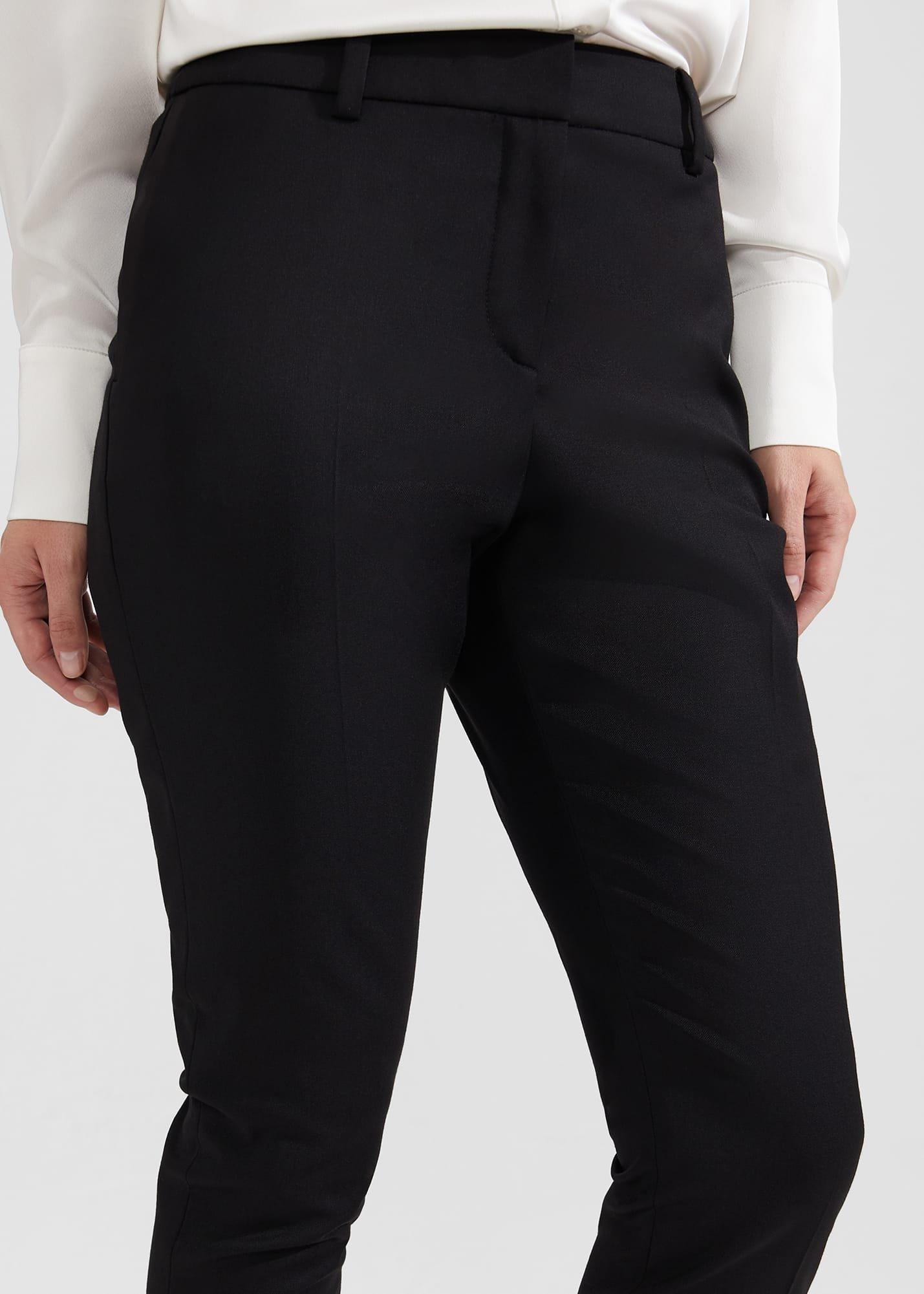 Lilian Tux Pants, Black, hi-res