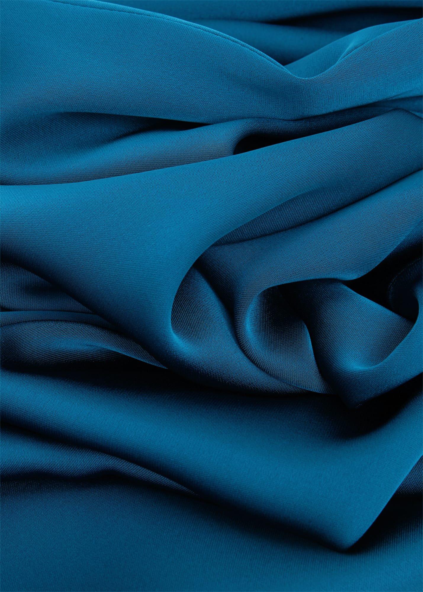 Judith Satin Pants, Steel Blue, hi-res