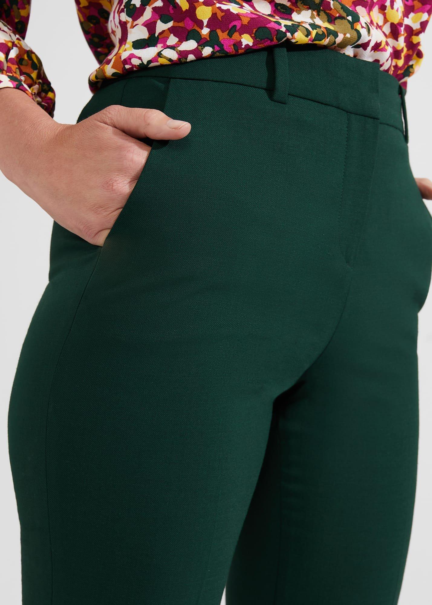 Grace Trousers, Holly Green, hi-res