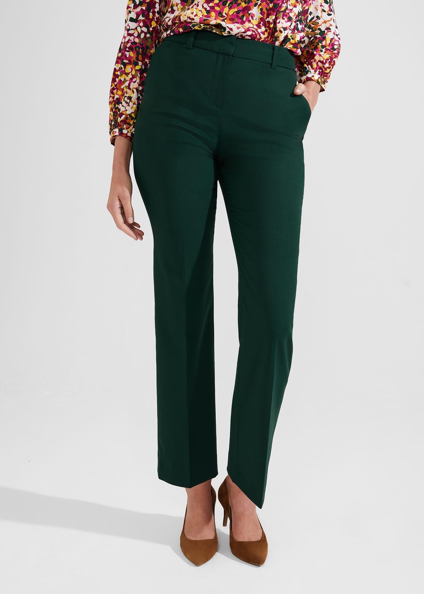 Grace Trousers, Holly Green, hi-res