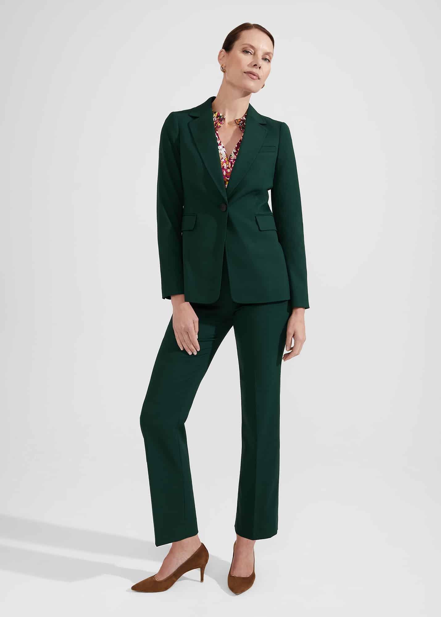 Grace Trousers, Holly Green, hi-res