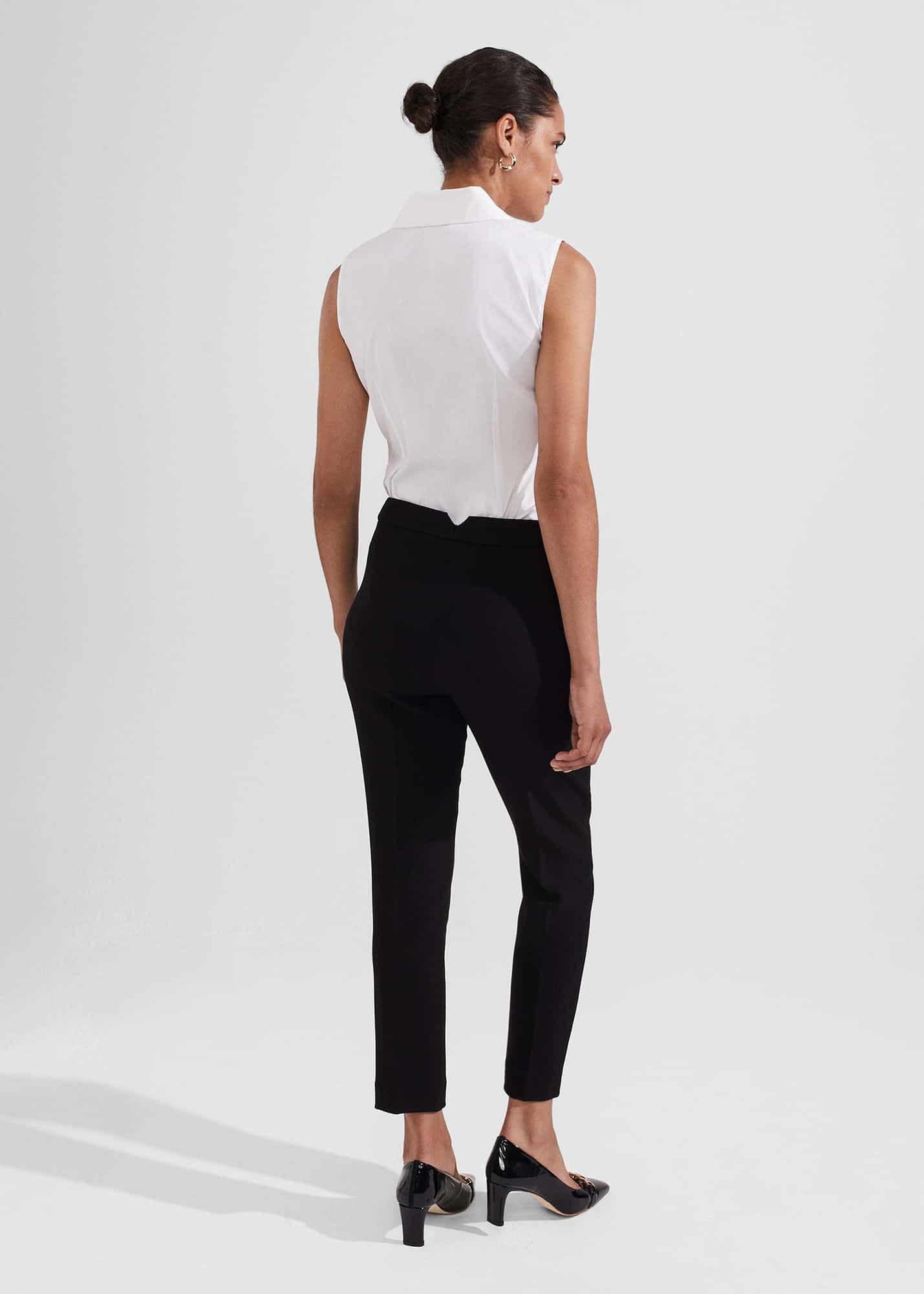Petite Charley Trousers, Black, hi-res