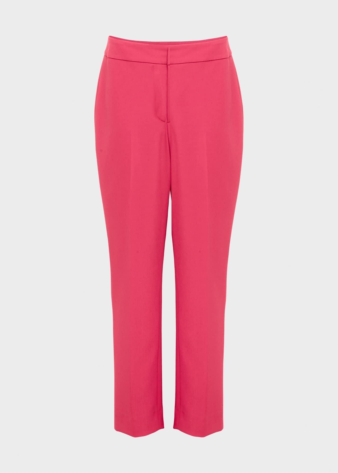 Kaia Slim Pants, Geranium Pink, hi-res