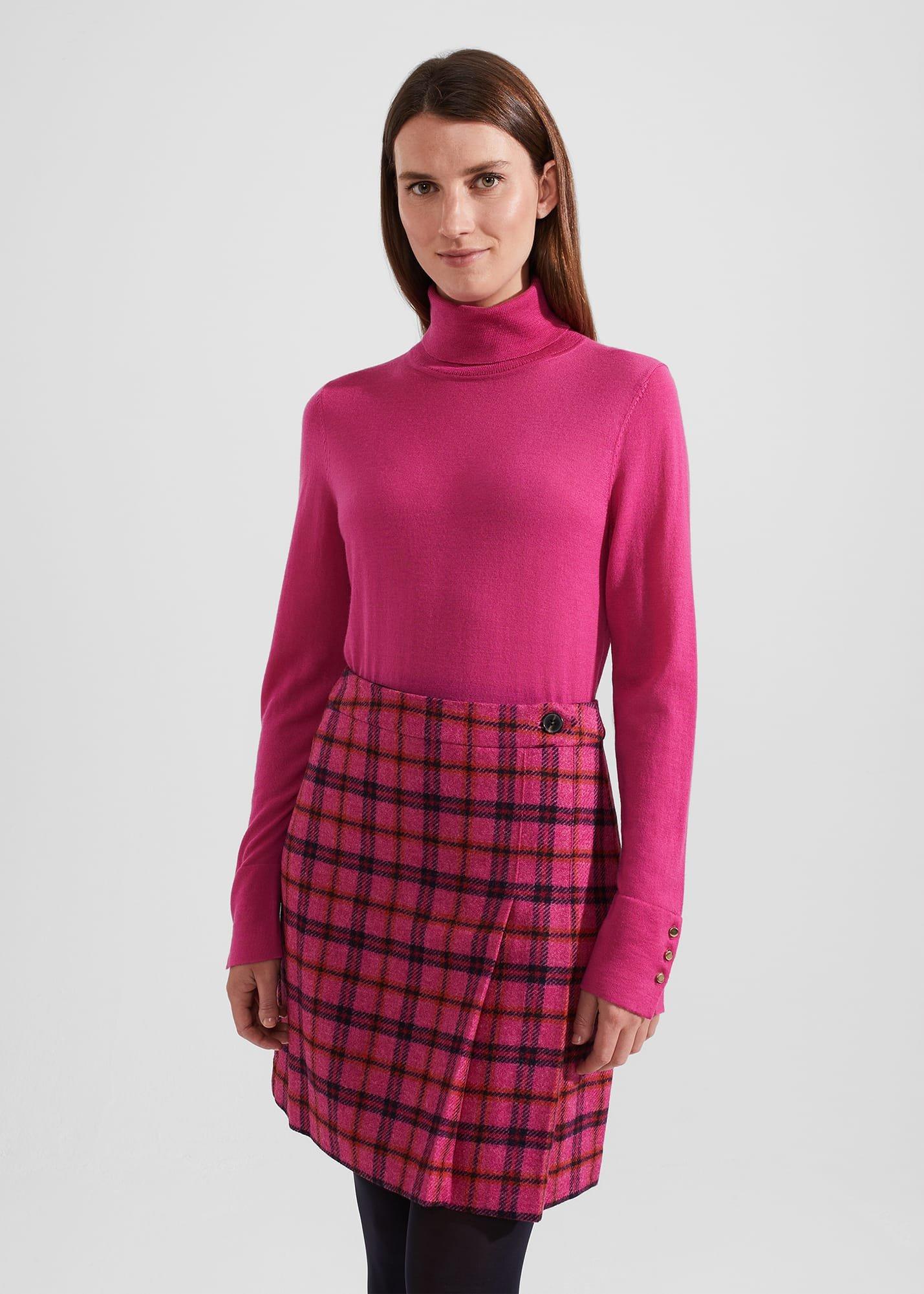 Lara Merino Wool Roll Neck Jumper