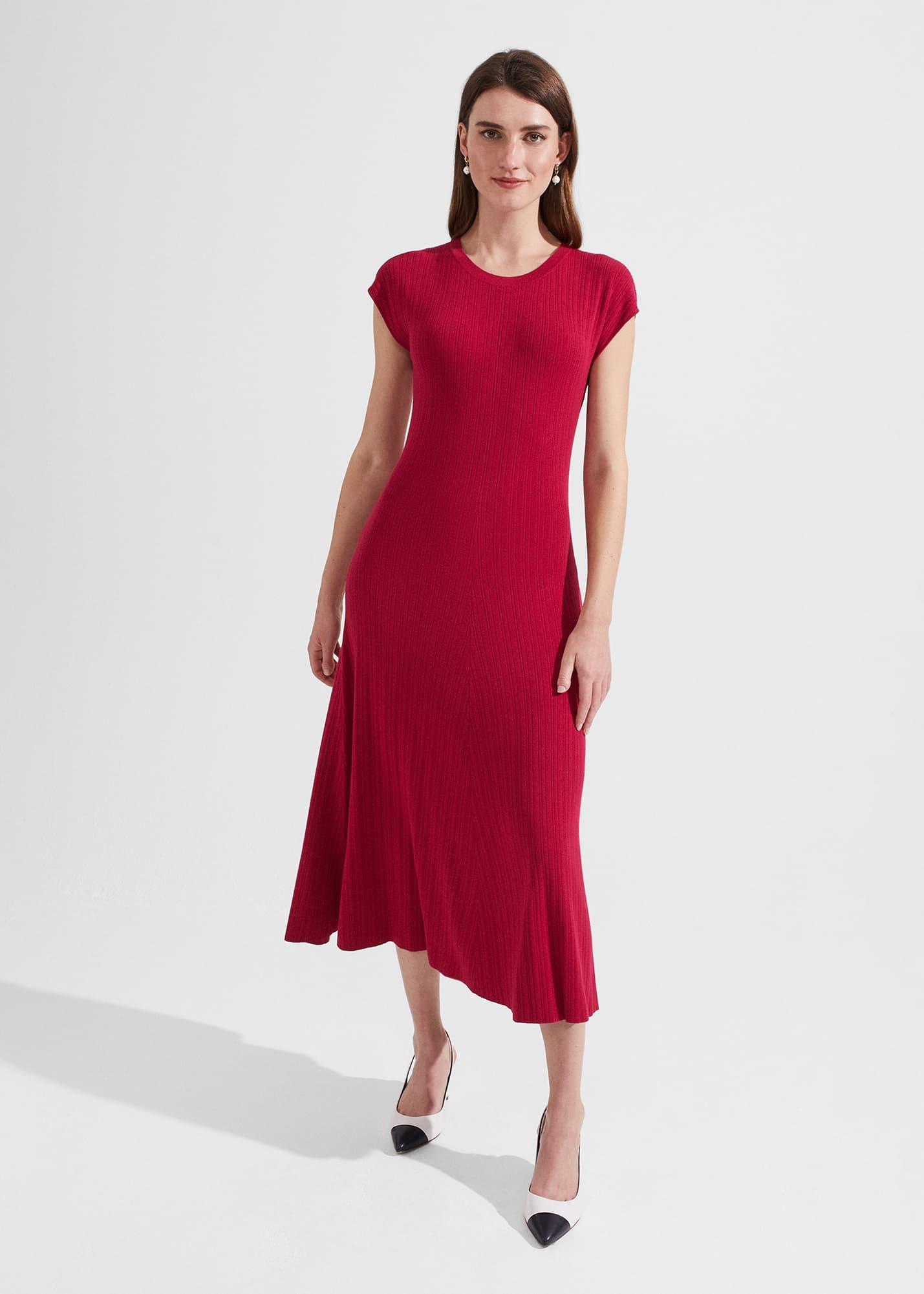 Reena Ribbed Knitted Dress