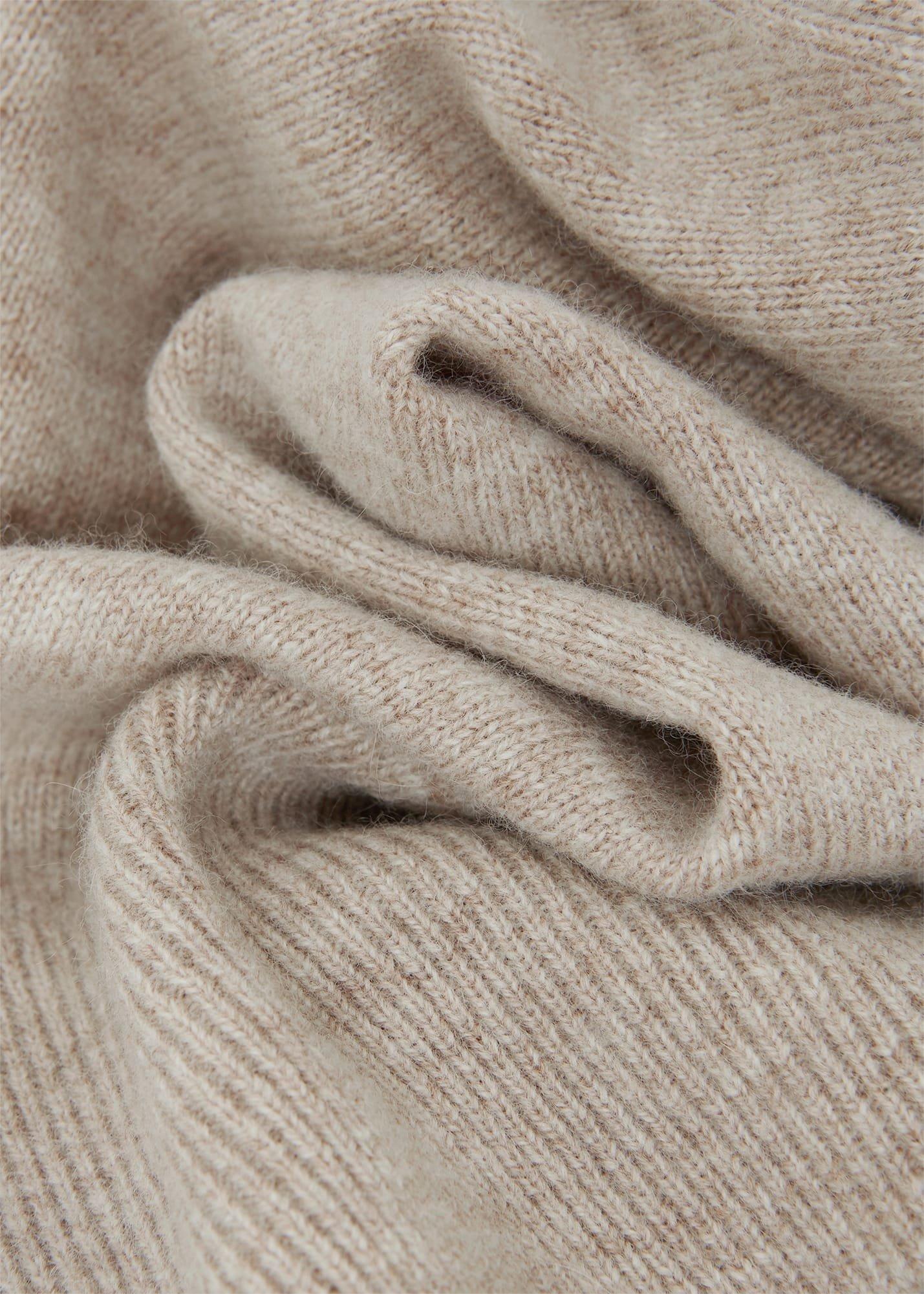 Miller Sweater With Cashmere, Camel Marl, hi-res