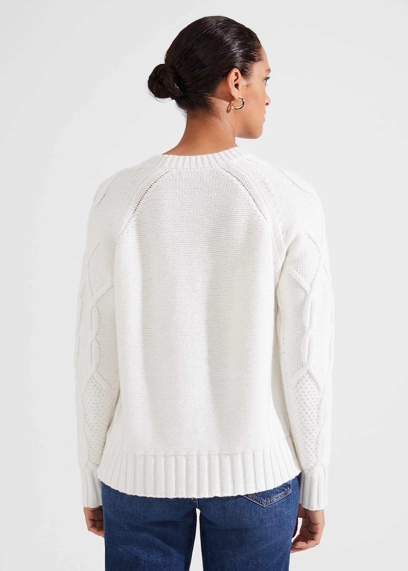 Maja Sweater With Alpaca, Ivory, hi-res