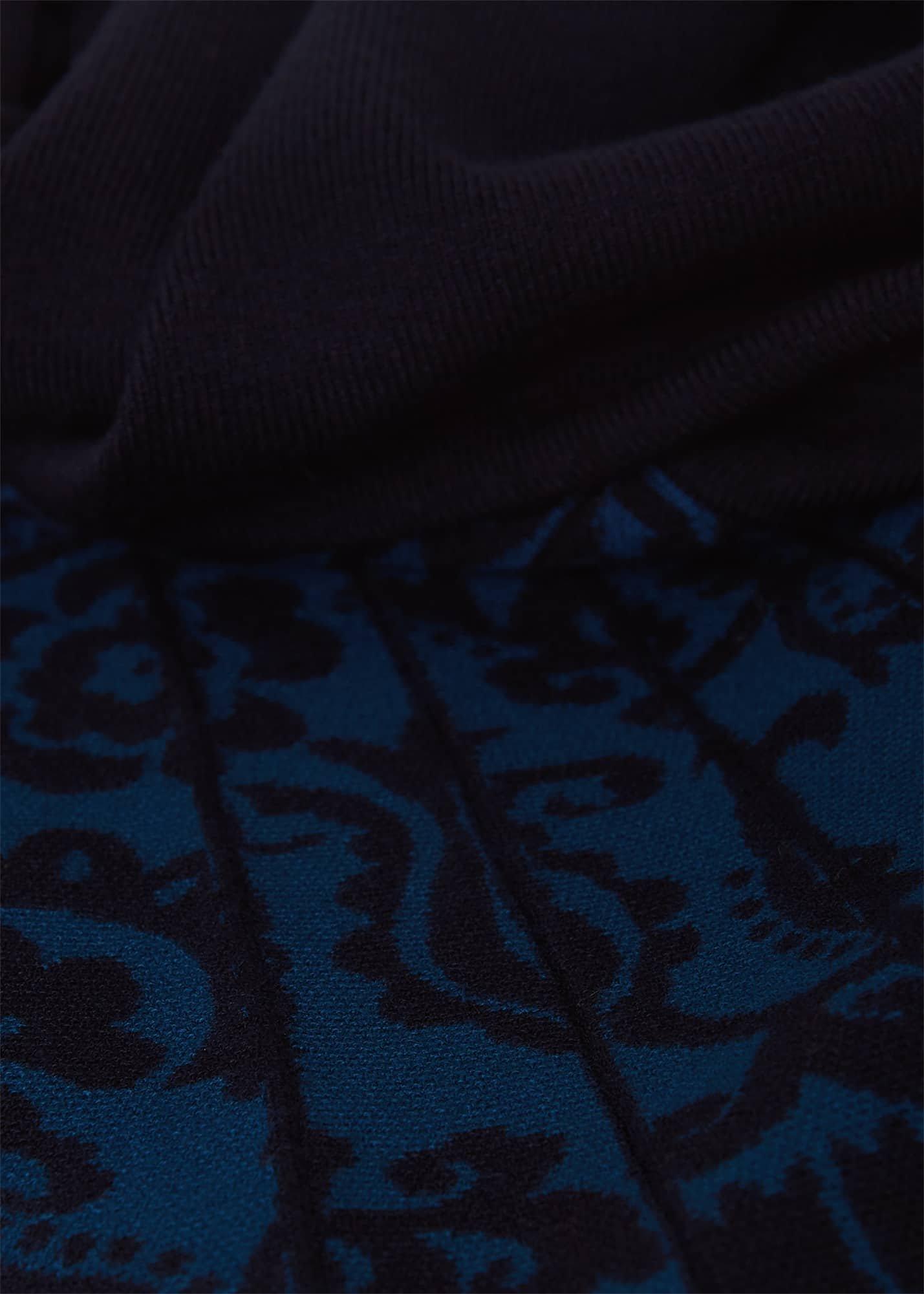 Gill Knitted Dress, Hobbs Navy Blue, hi-res
