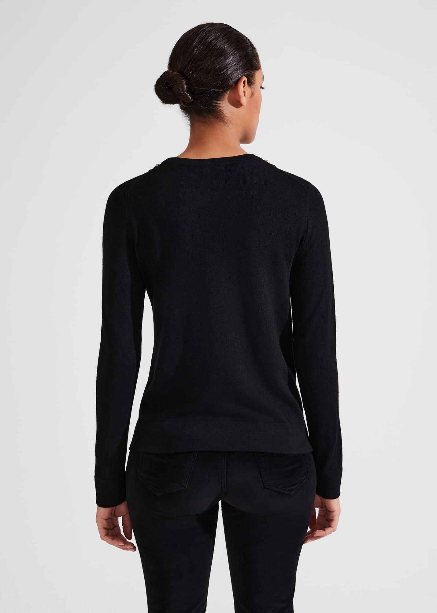 Alora Jumper With Wool, Black, hi-res