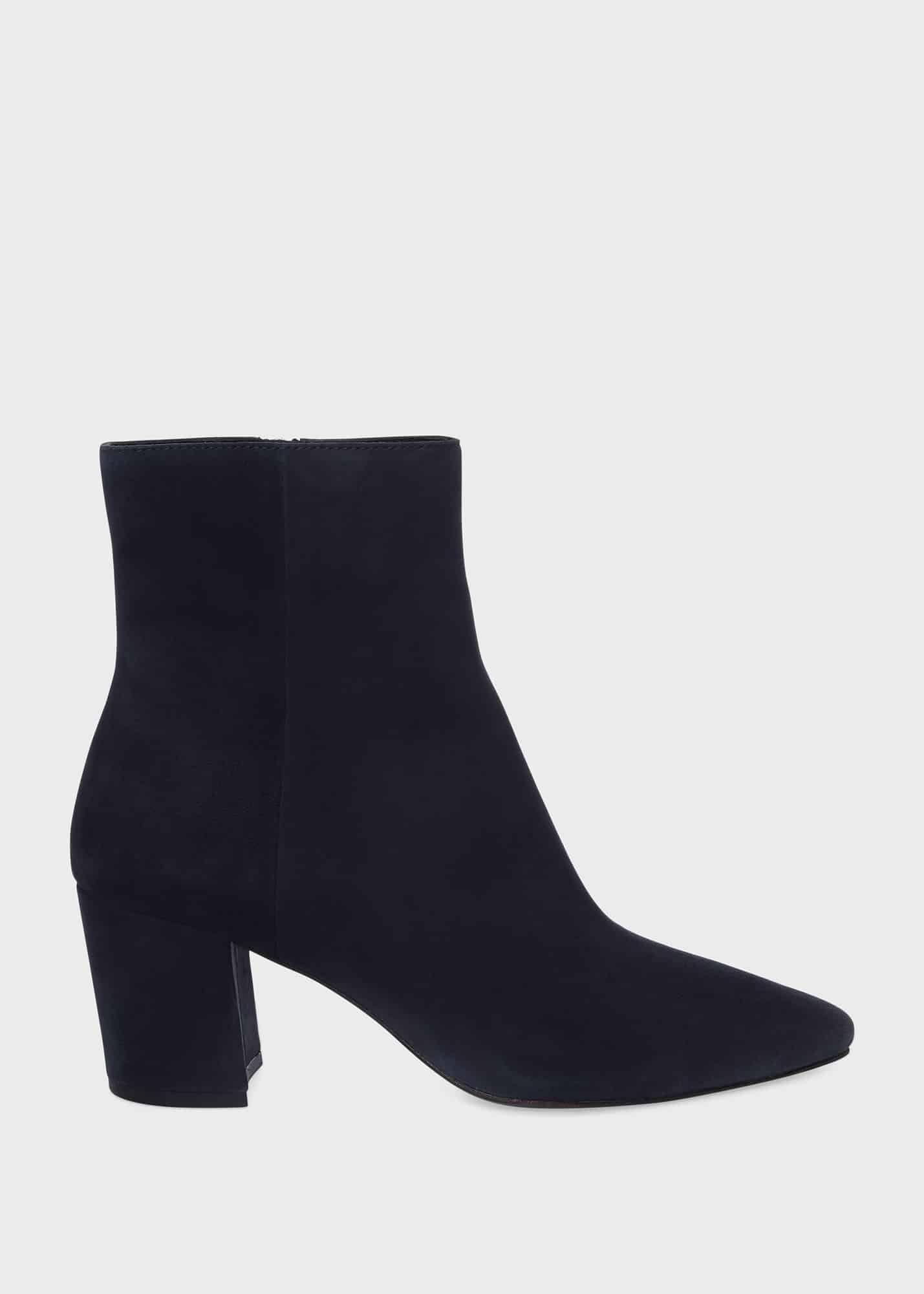 Lyra Ankle Boots, Navy, hi-res