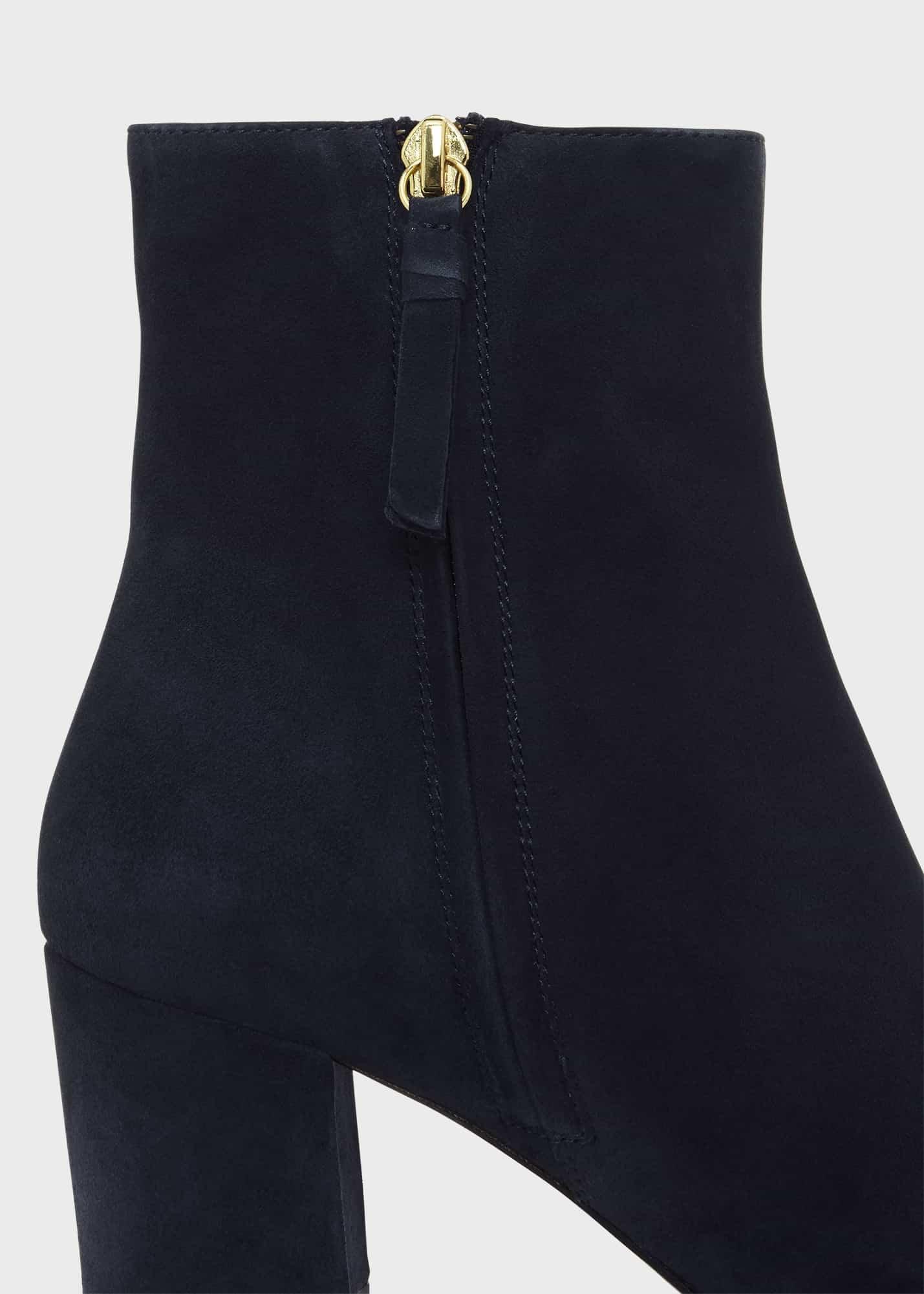 Lyra Ankle Boots, Navy, hi-res
