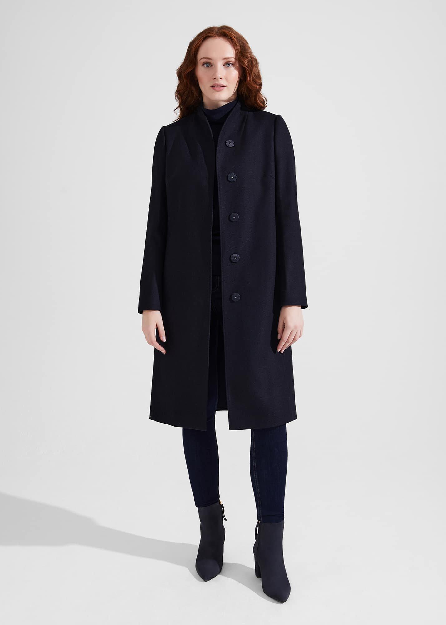 Lyra Ankle Boots, Navy, hi-res