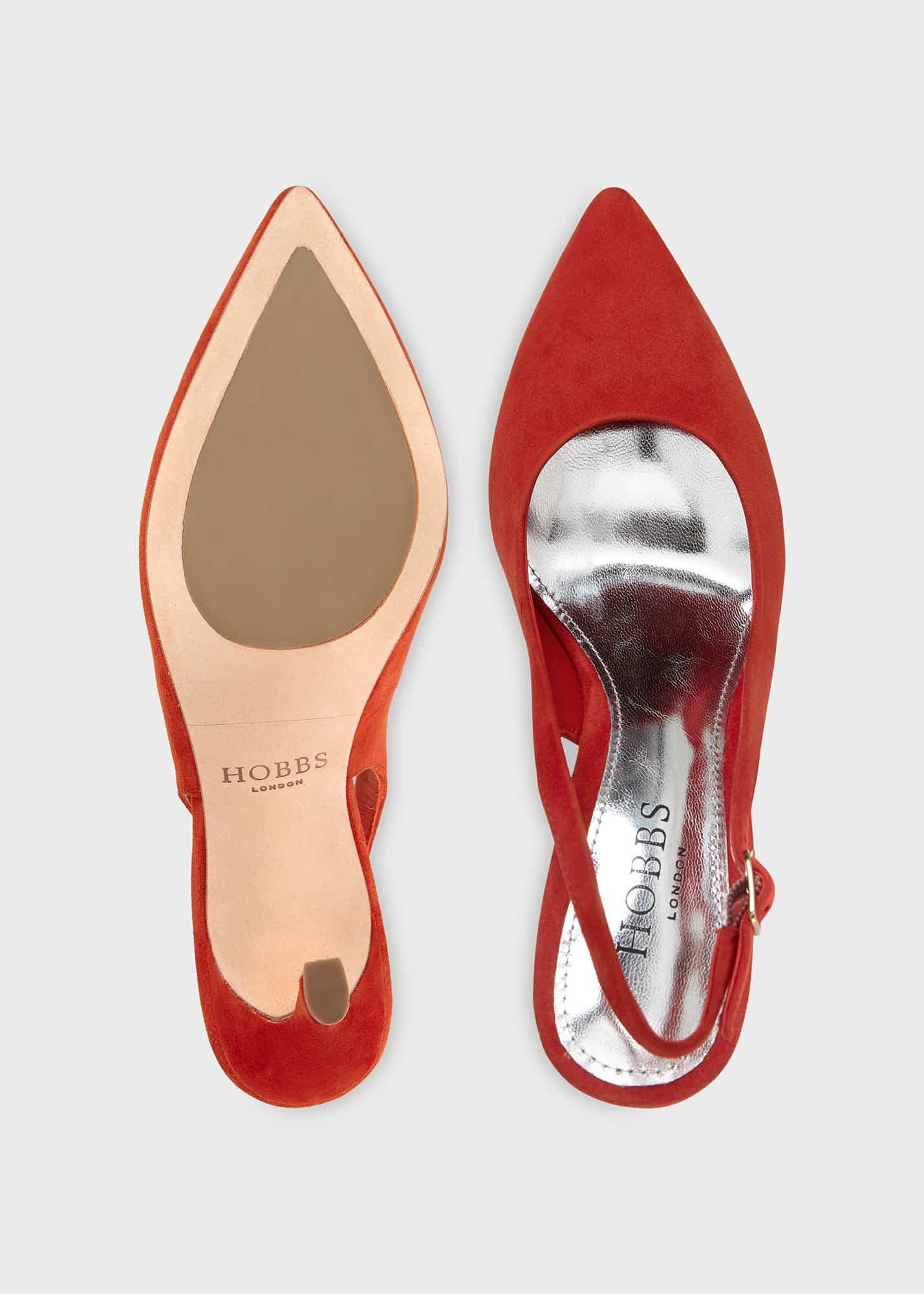 Beauchamp Slingback, True Red, hi-res