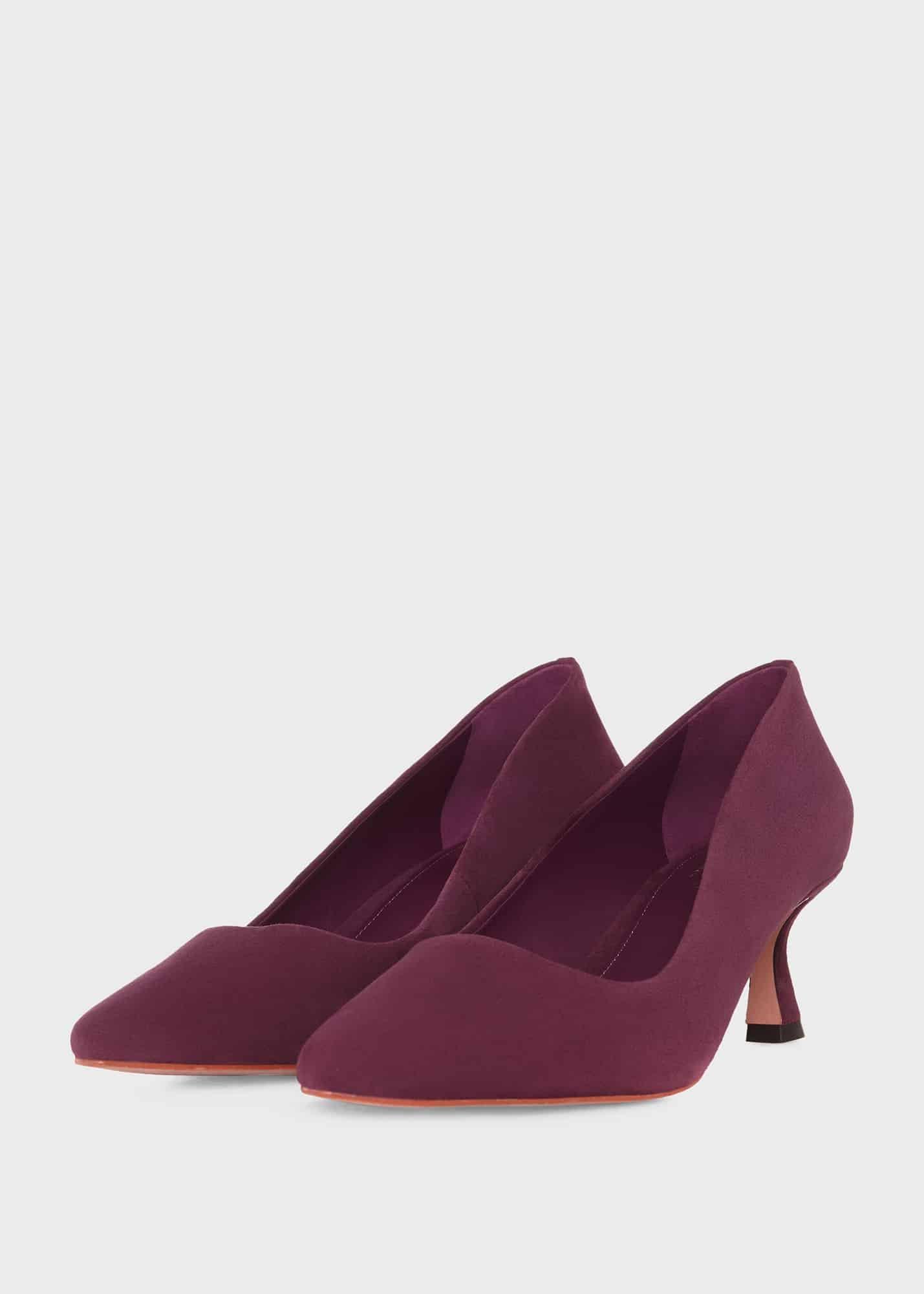 Esther Court Shoes, Deep Purple, hi-res