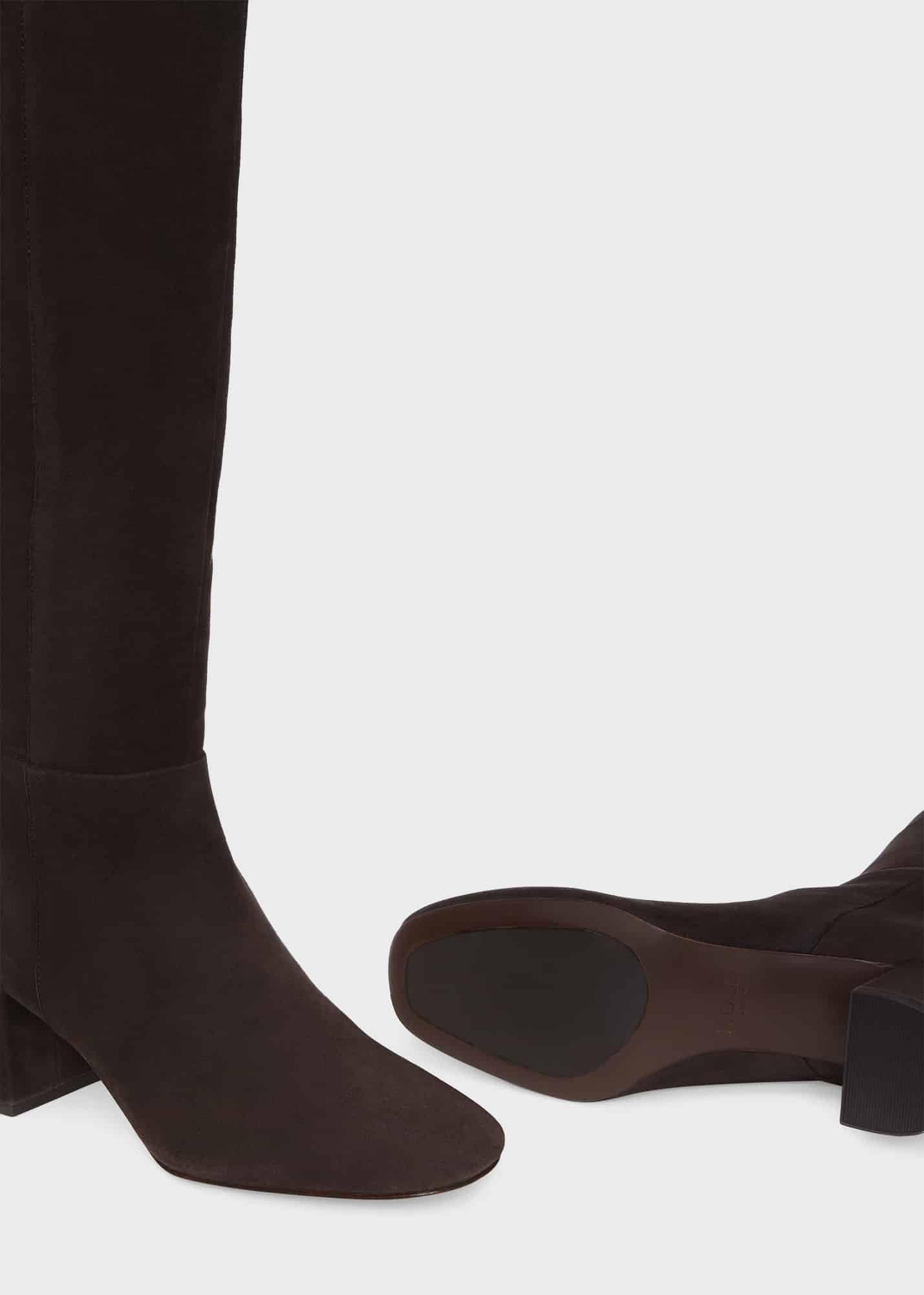 Imogen Stretch Boots, Dark Brown, hi-res