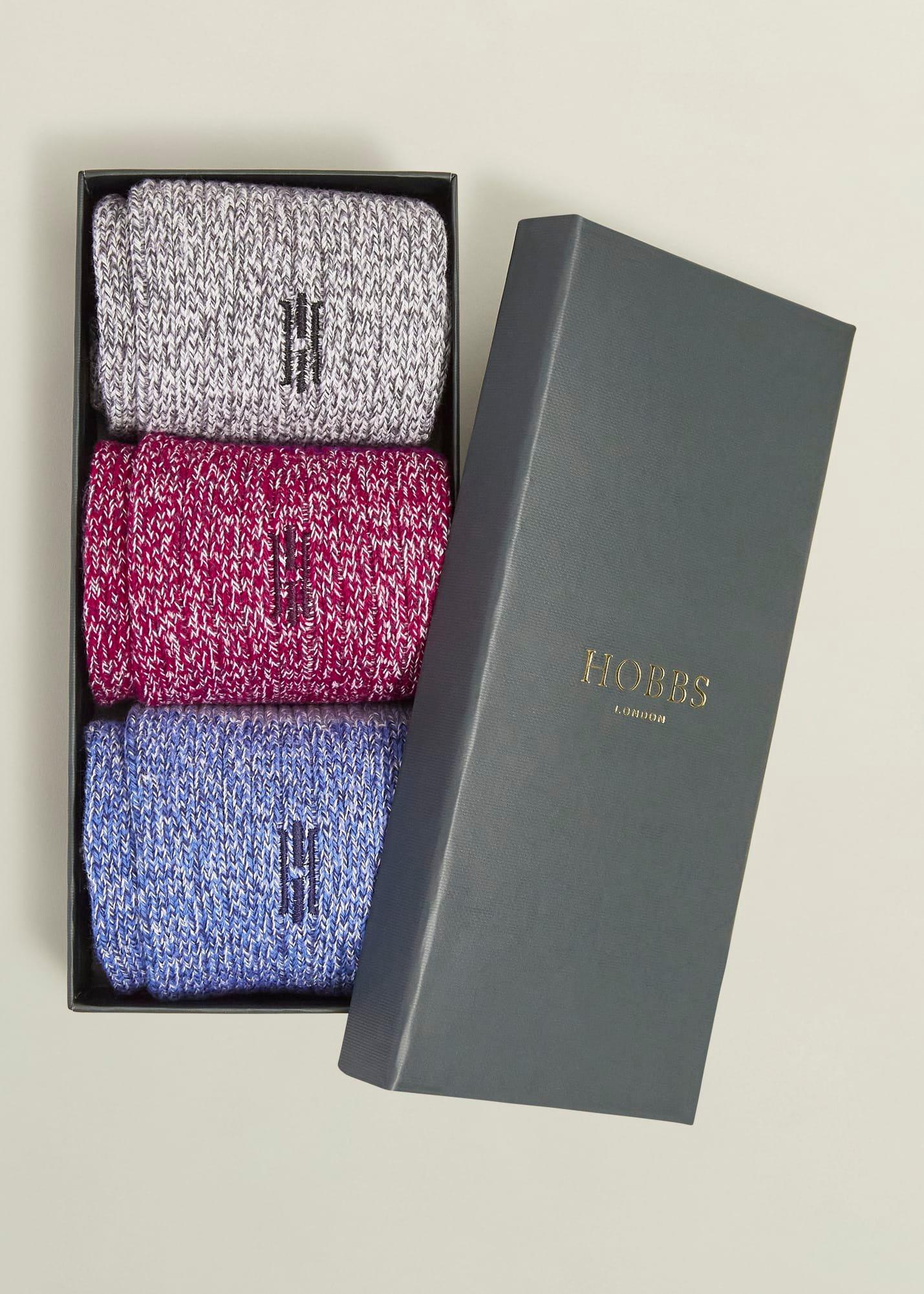 Boot Sock Set, Blue Red Grey, hi-res