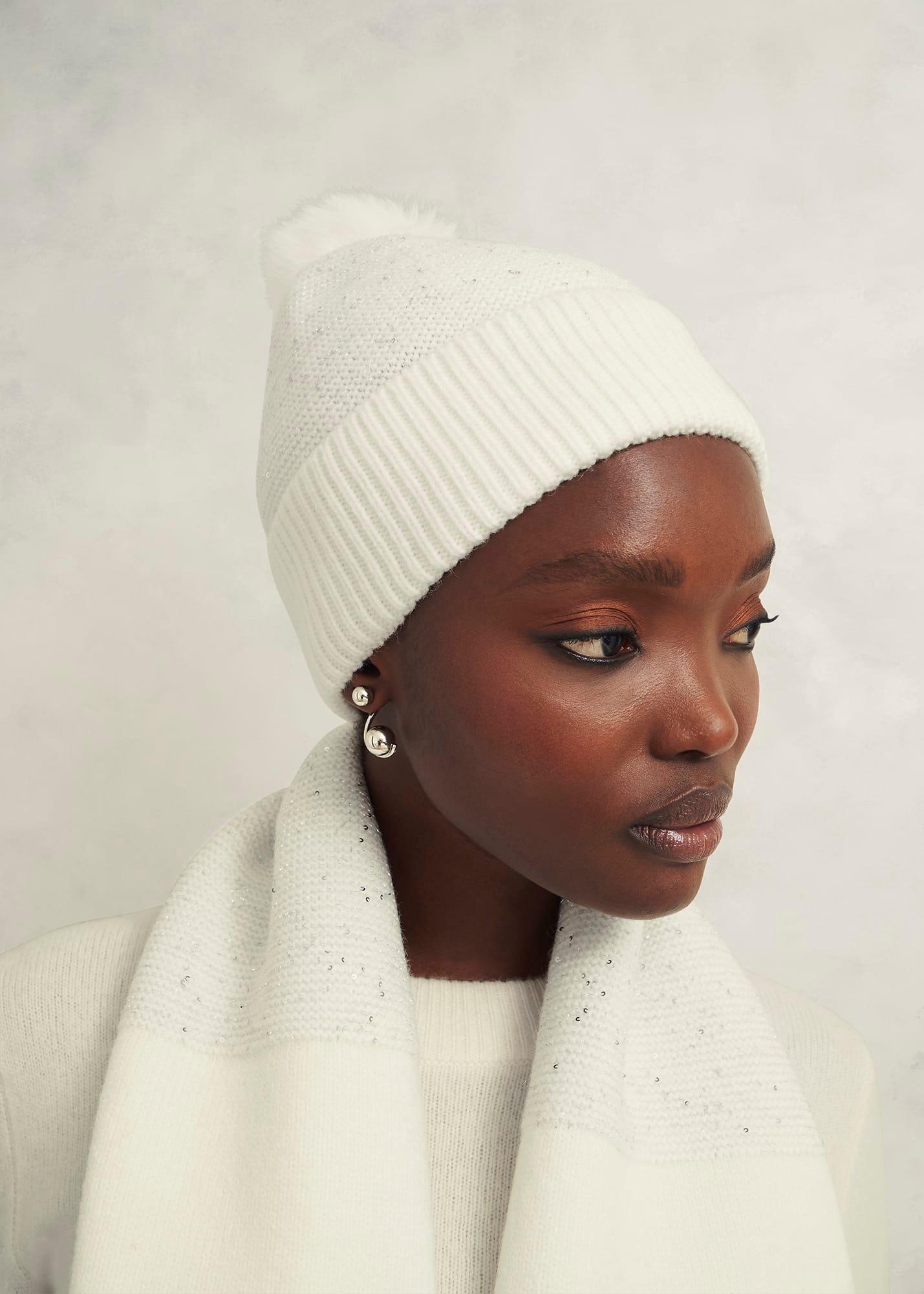 Hayley Hat, Ivory, hi-res