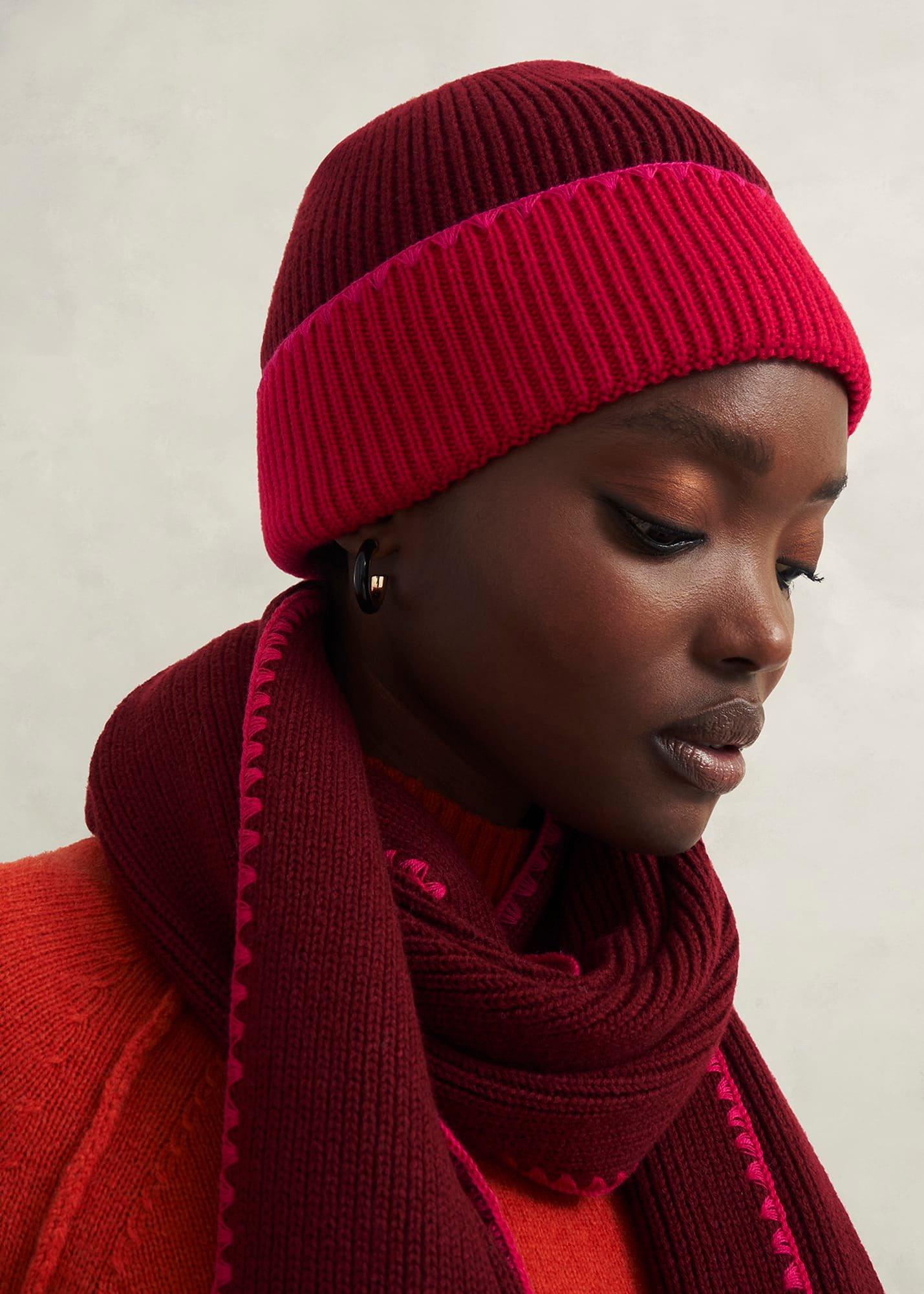 Esme Hat, Rhubarb Red, hi-res