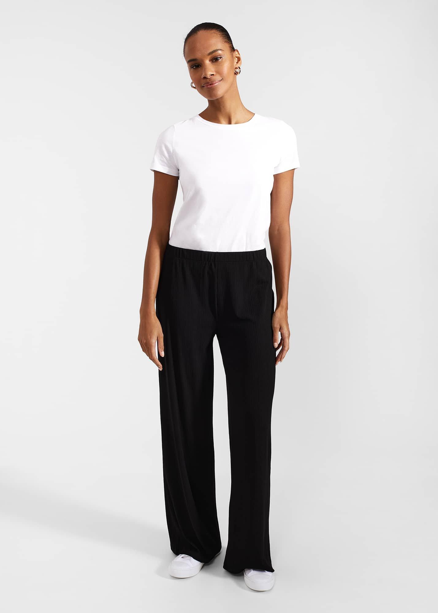 Avery Jersey Trousers, Black, hi-res