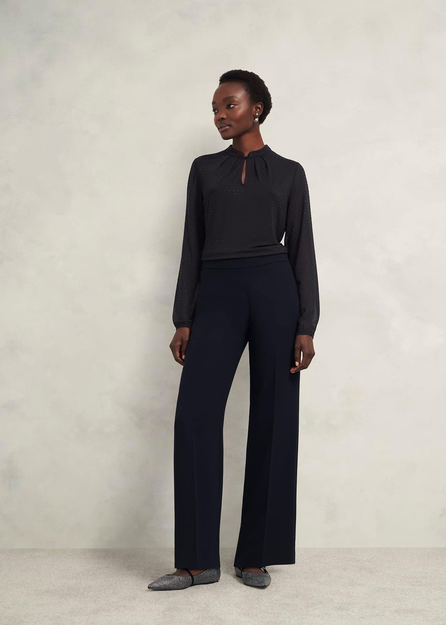 Shanice Sparkle Top, Hobbs Navy, hi-res