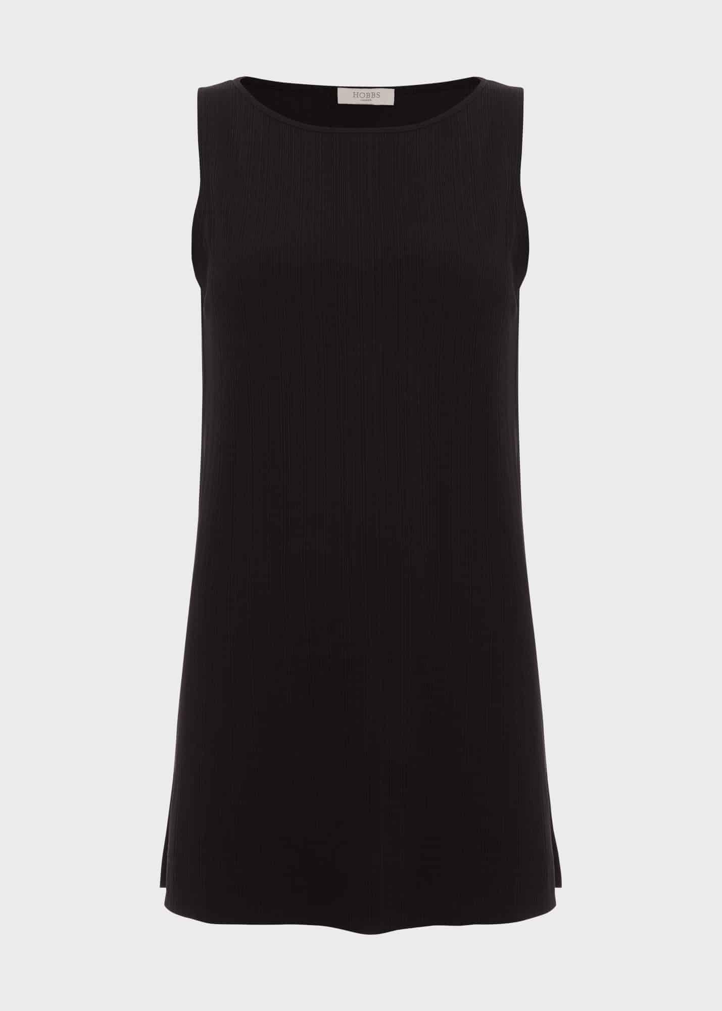 Avery Tunic Top, Black, hi-res