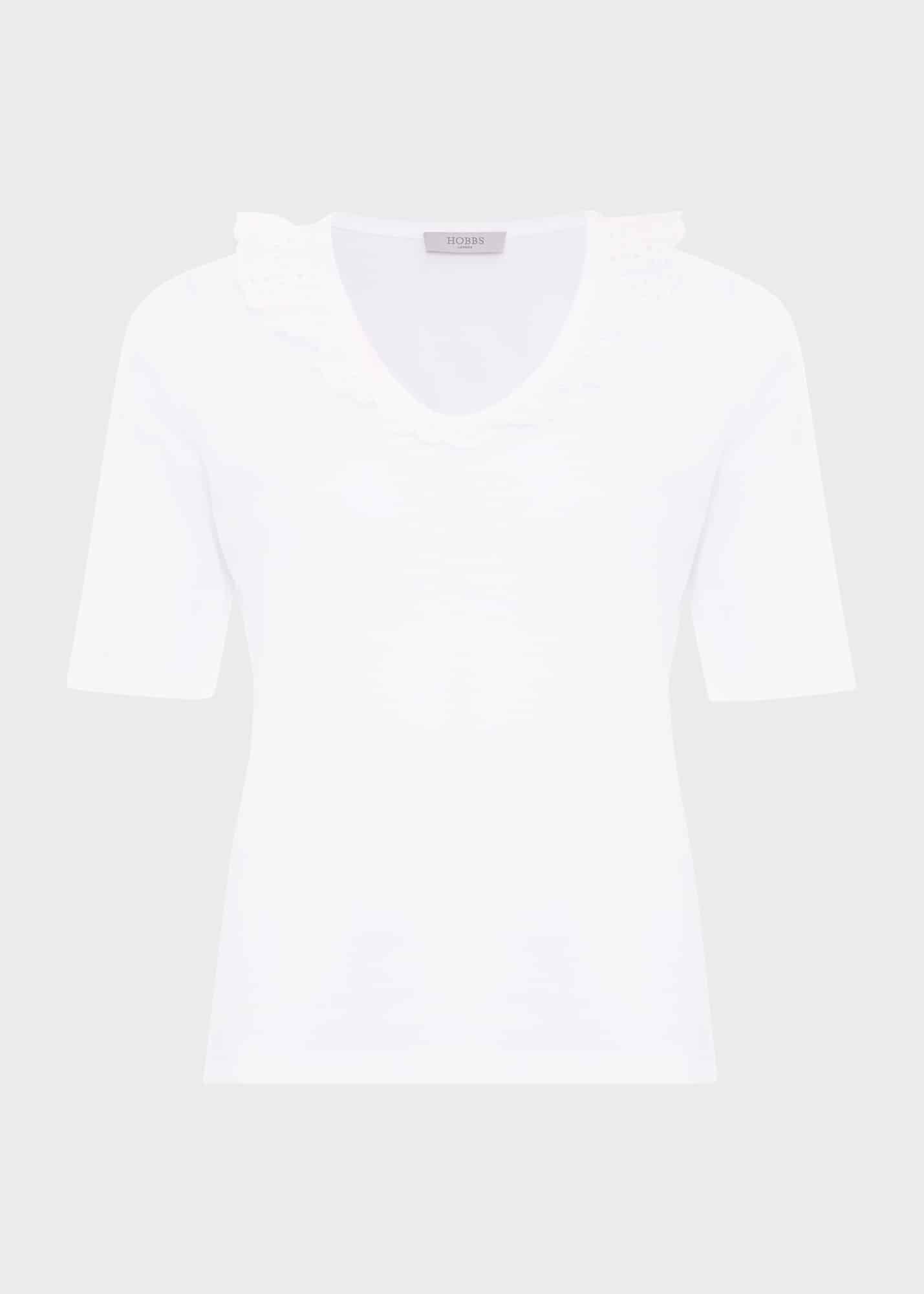 Mariella Cotton Broderie Top 