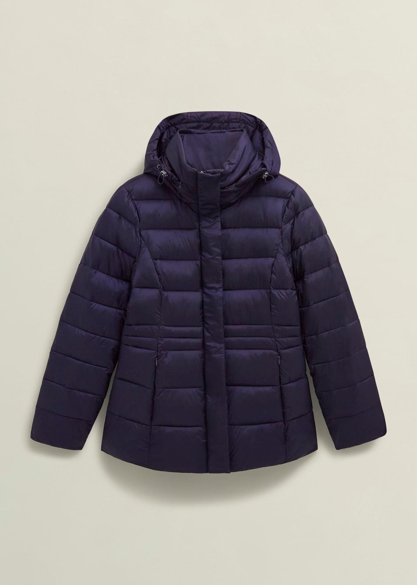Tonicha Puffer Coat, Navy, hi-res
