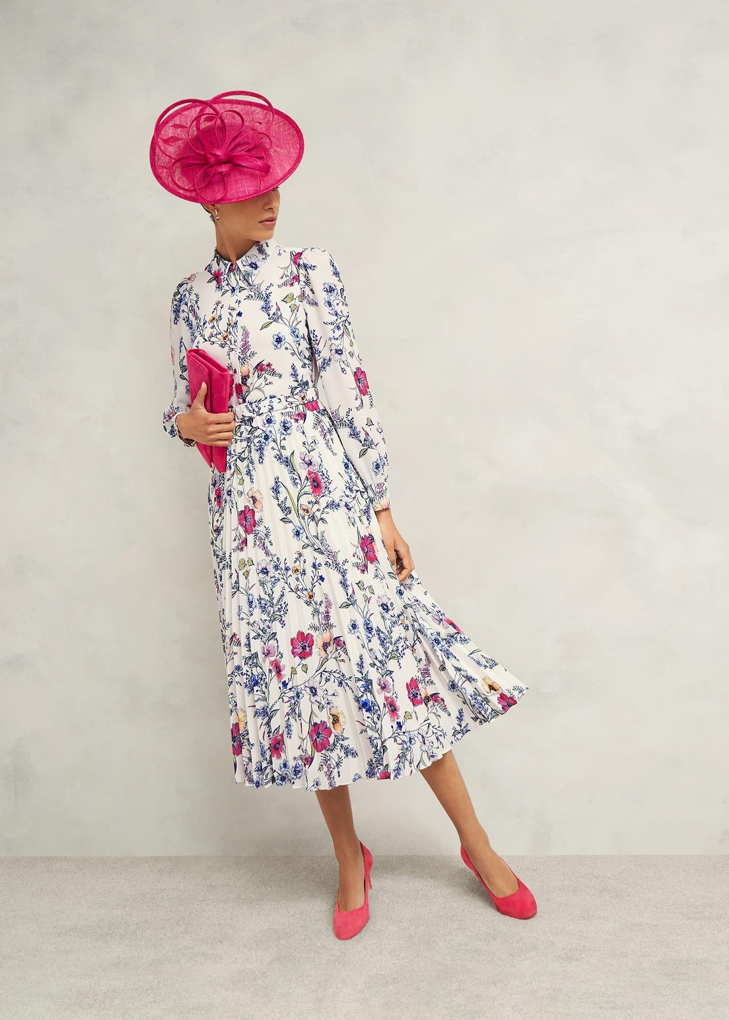 Freya Fascinator, Zinnia Pink, hi-res