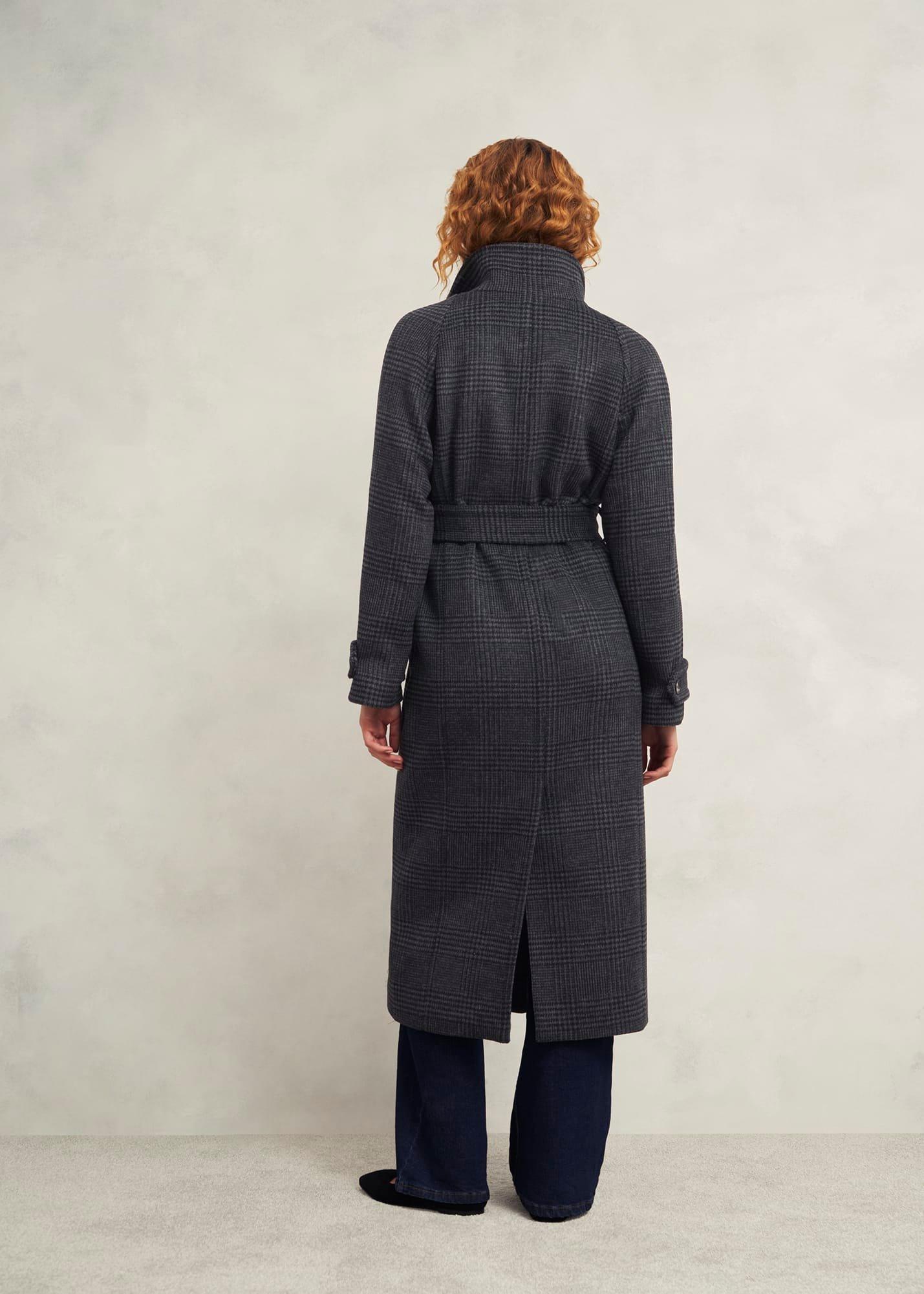 Peckworth Coat With Wool, Grey Multi, hi-res