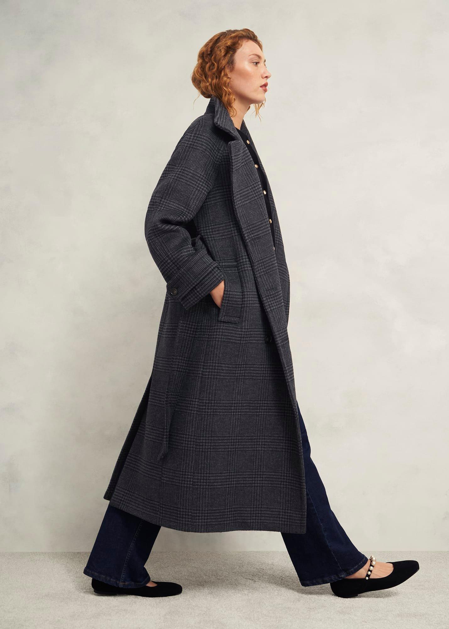 Peckworth Coat With Wool, Grey Multi, hi-res