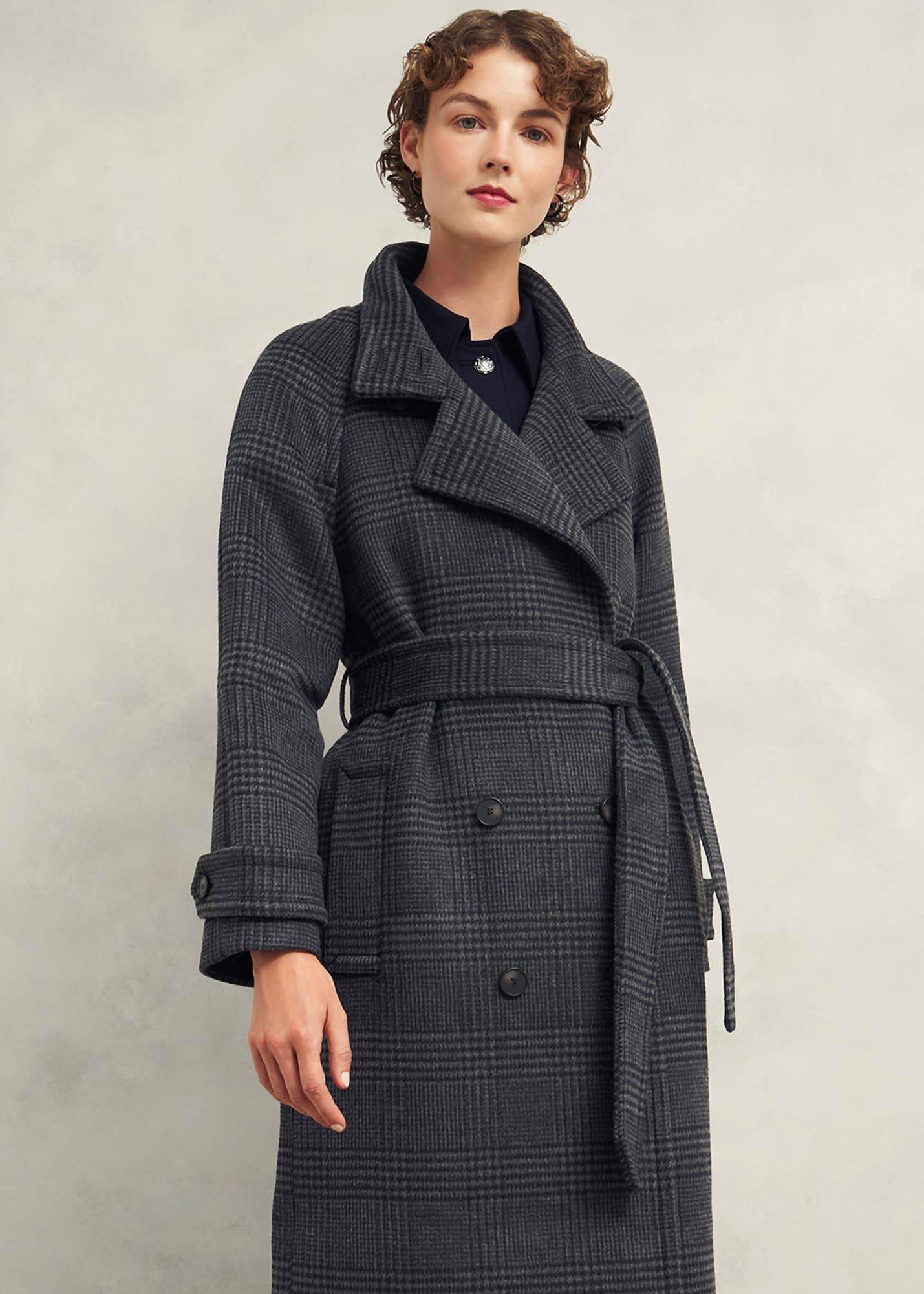 Peckworth Coat With Wool, Grey Multi, hi-res