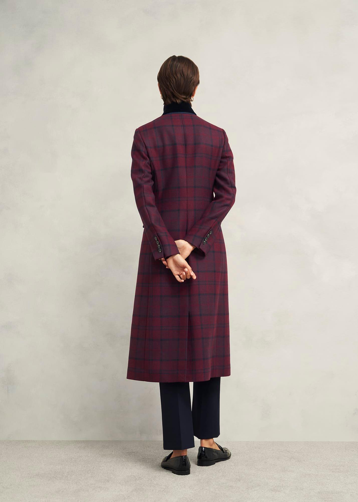 Patricia Wool Blend Coat, Pink Multi, hi-res